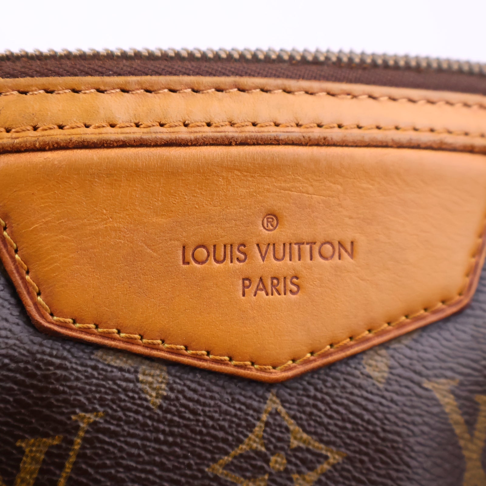 Louis Vuitton Monogram Leather Retiro Top Handle Bag J3066 | Pre-Owned Excellent Brown Monogram Canvas, Leather