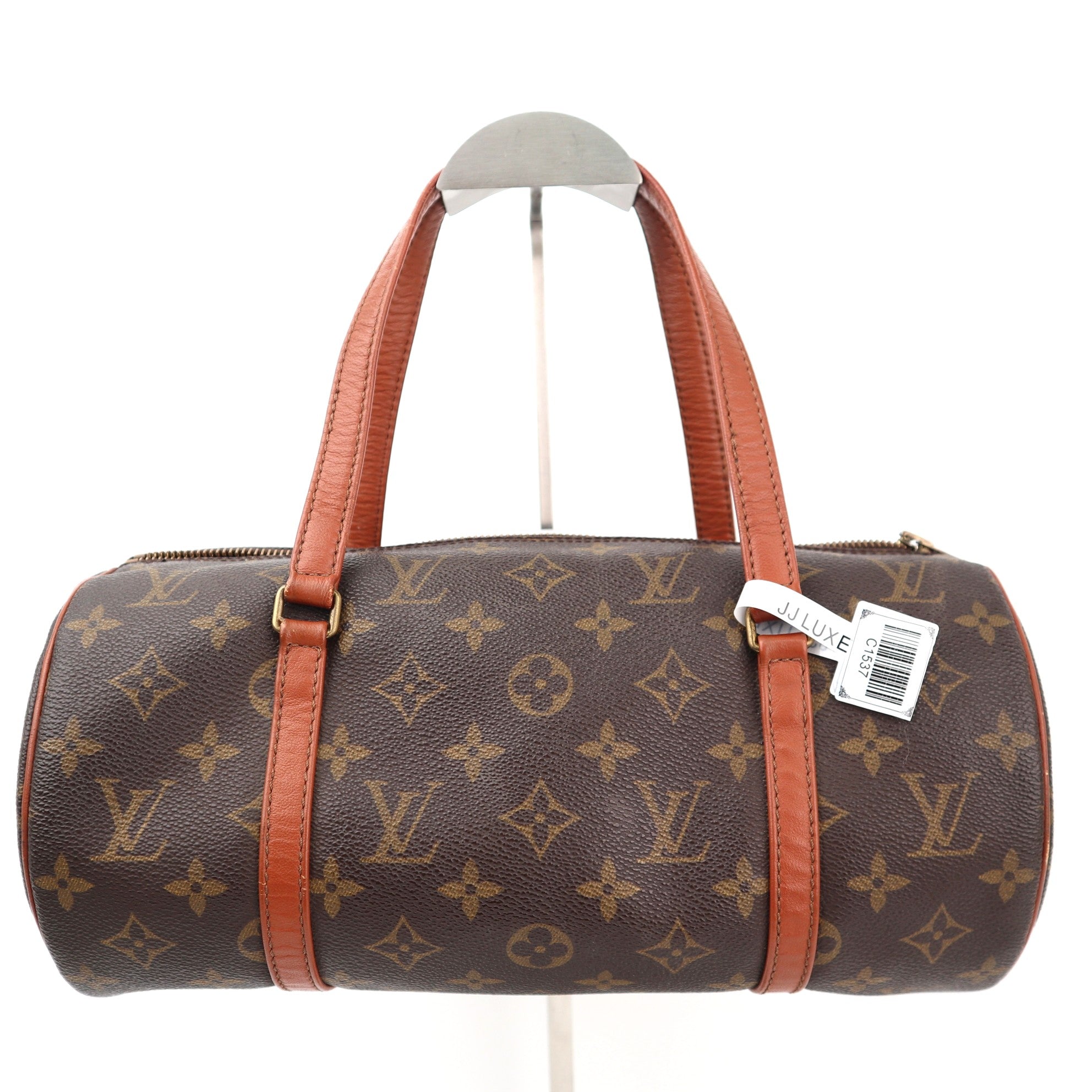 Louis Vuitton Papillon 30 Monogram Canvas Shoulder Bag C1537 | Pre-Owned Very Good Brown Monogram Canvas