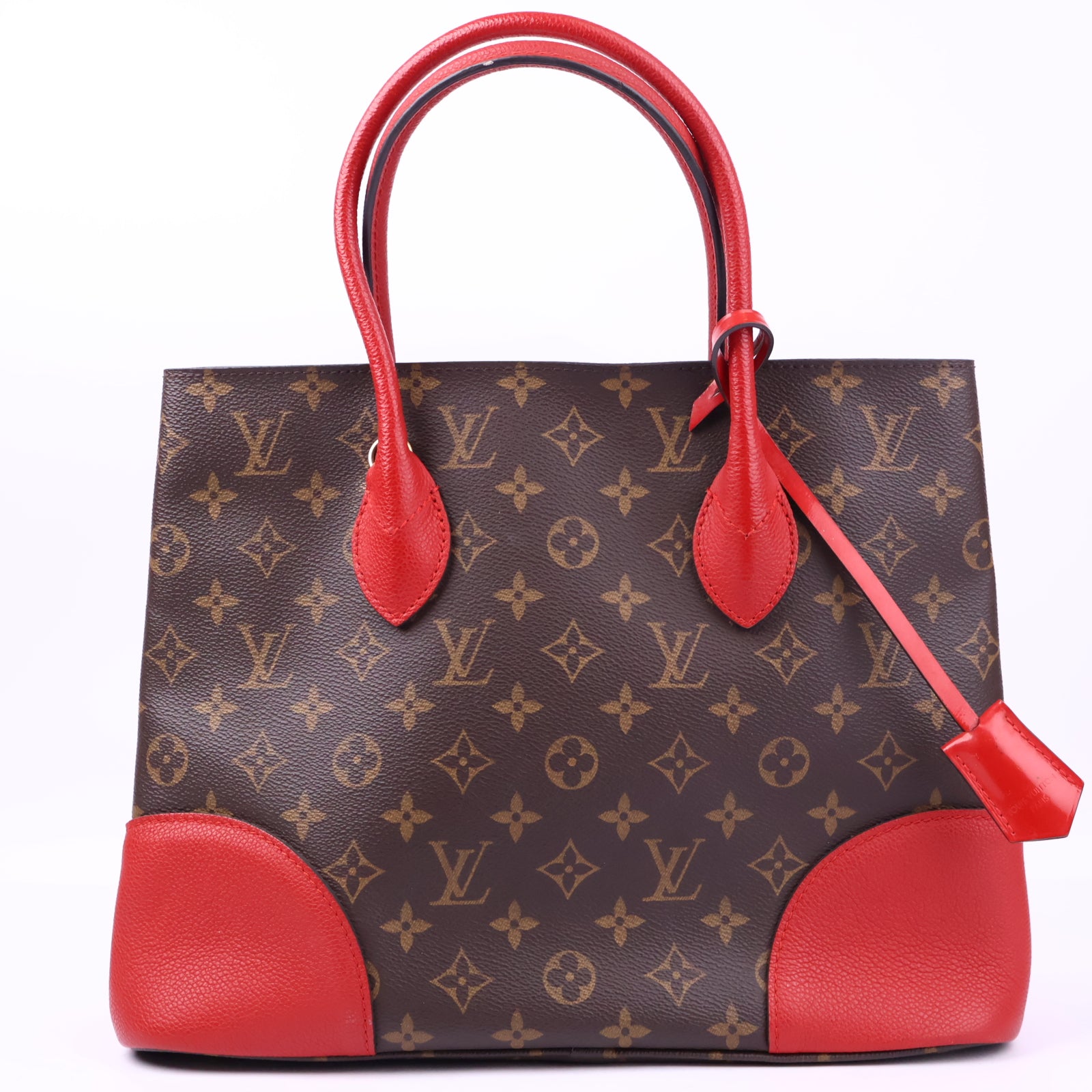 Louis Vuitton Monogram Canvas Flandrin Tote Bag J3064 | Pre-Owned Like New Brown Monogram Canvas