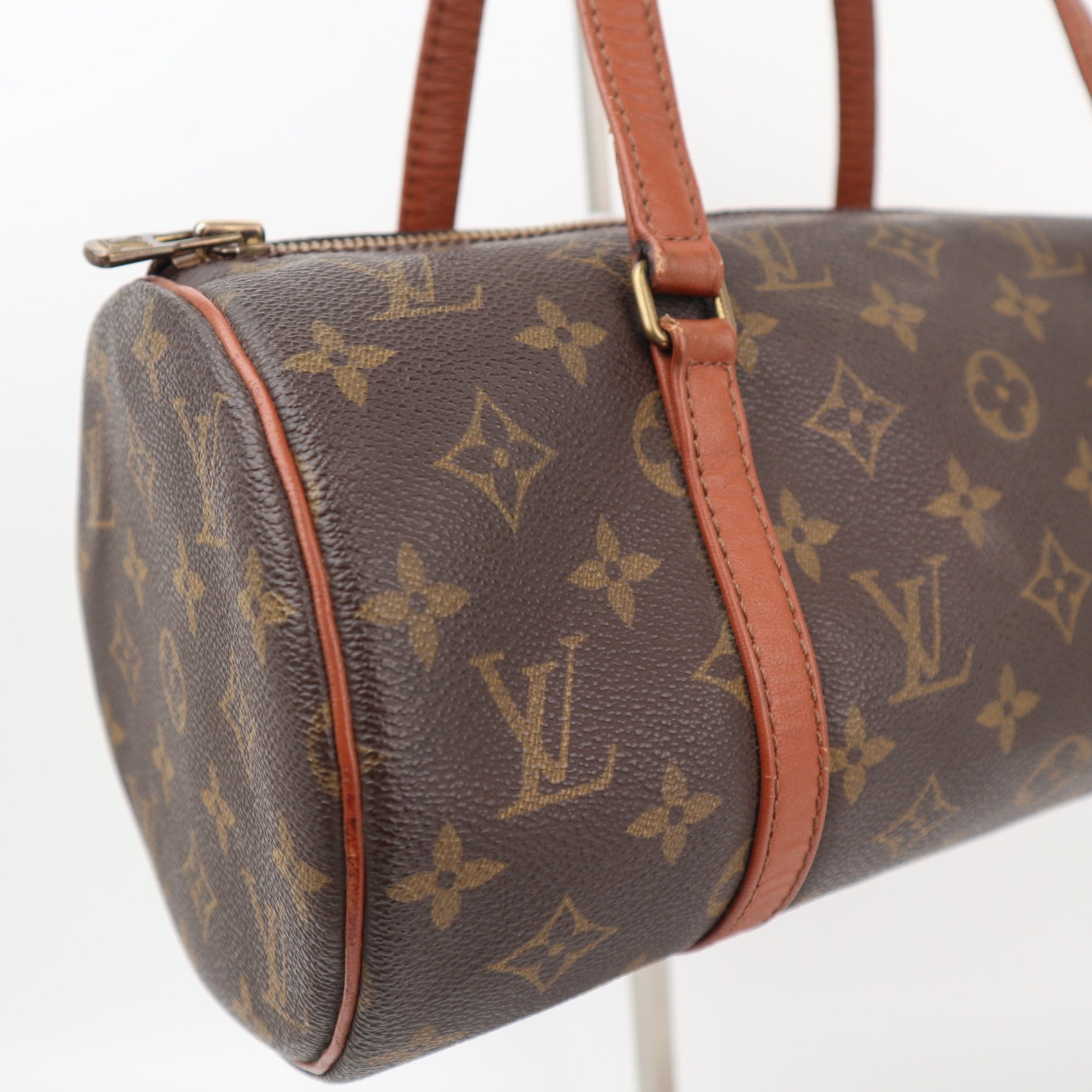 Louis Vuitton Papillon 30 Monogram Canvas Shoulder Bag C1537 | Pre-Owned Very Good Brown Monogram Canvas