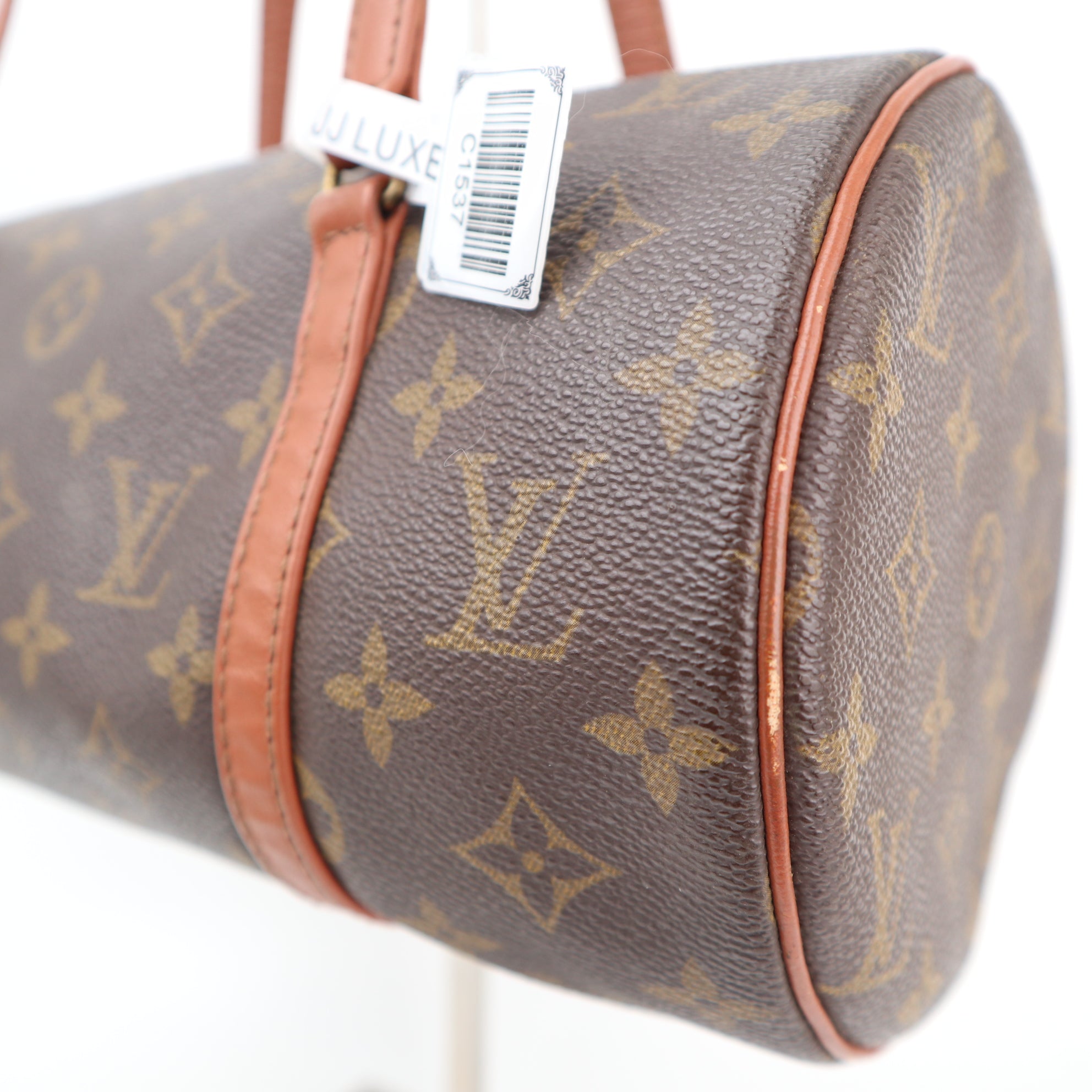 Louis Vuitton Papillon 30 Monogram Canvas Shoulder Bag C1537 | Pre-Owned Very Good Brown Monogram Canvas