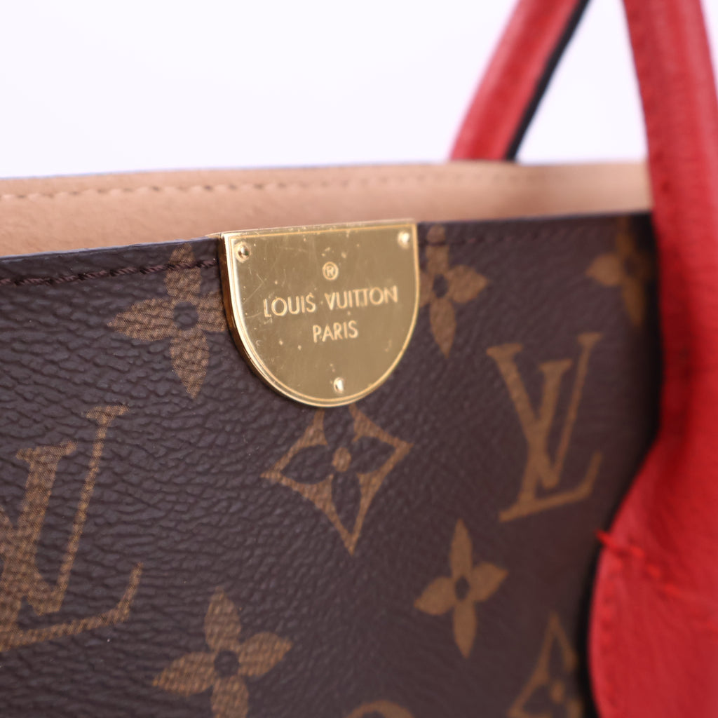 Louis Vuitton Monogram Canvas Flandrin Tote Bag J3064 | Pre-Owned Like New Brown Monogram Canvas