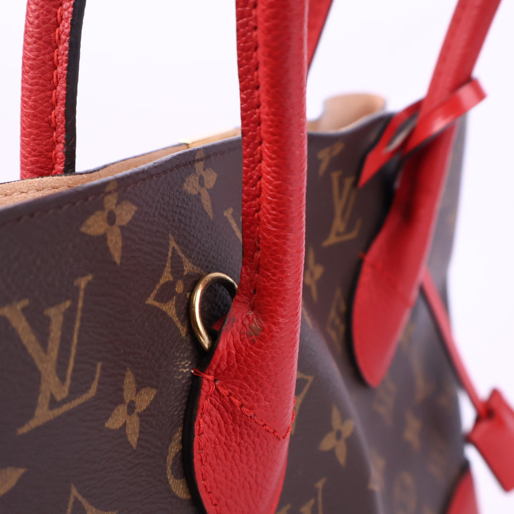 Louis Vuitton Monogram Canvas Flandrin Tote Bag J3064 | Pre-Owned Like New Brown Monogram Canvas