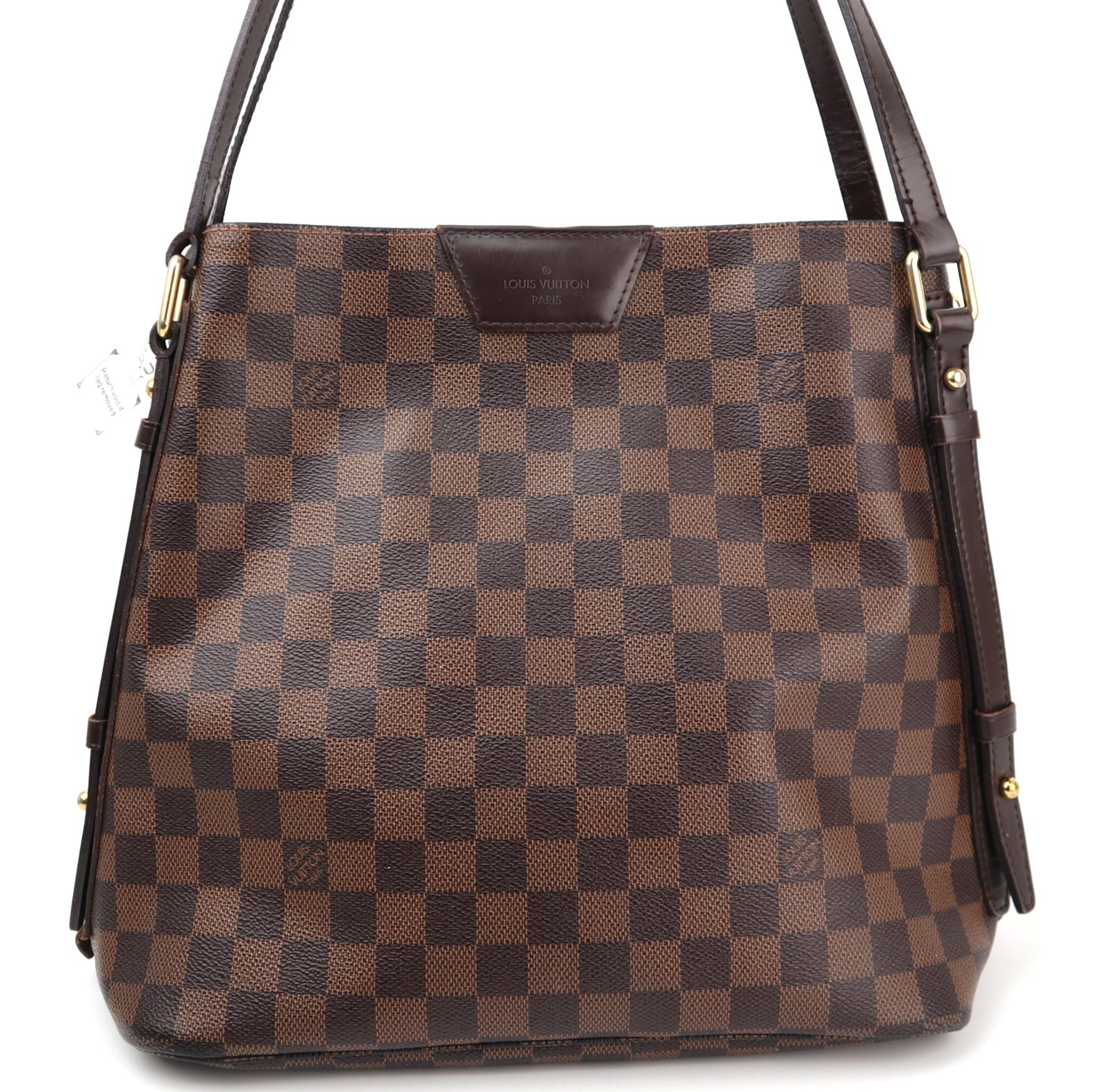 Louis Vuitton Damier Ebene Cabas Rivington Shoulder Bag C1539 | Pre-Owned Excellent Brown Damier Ebene Canvas