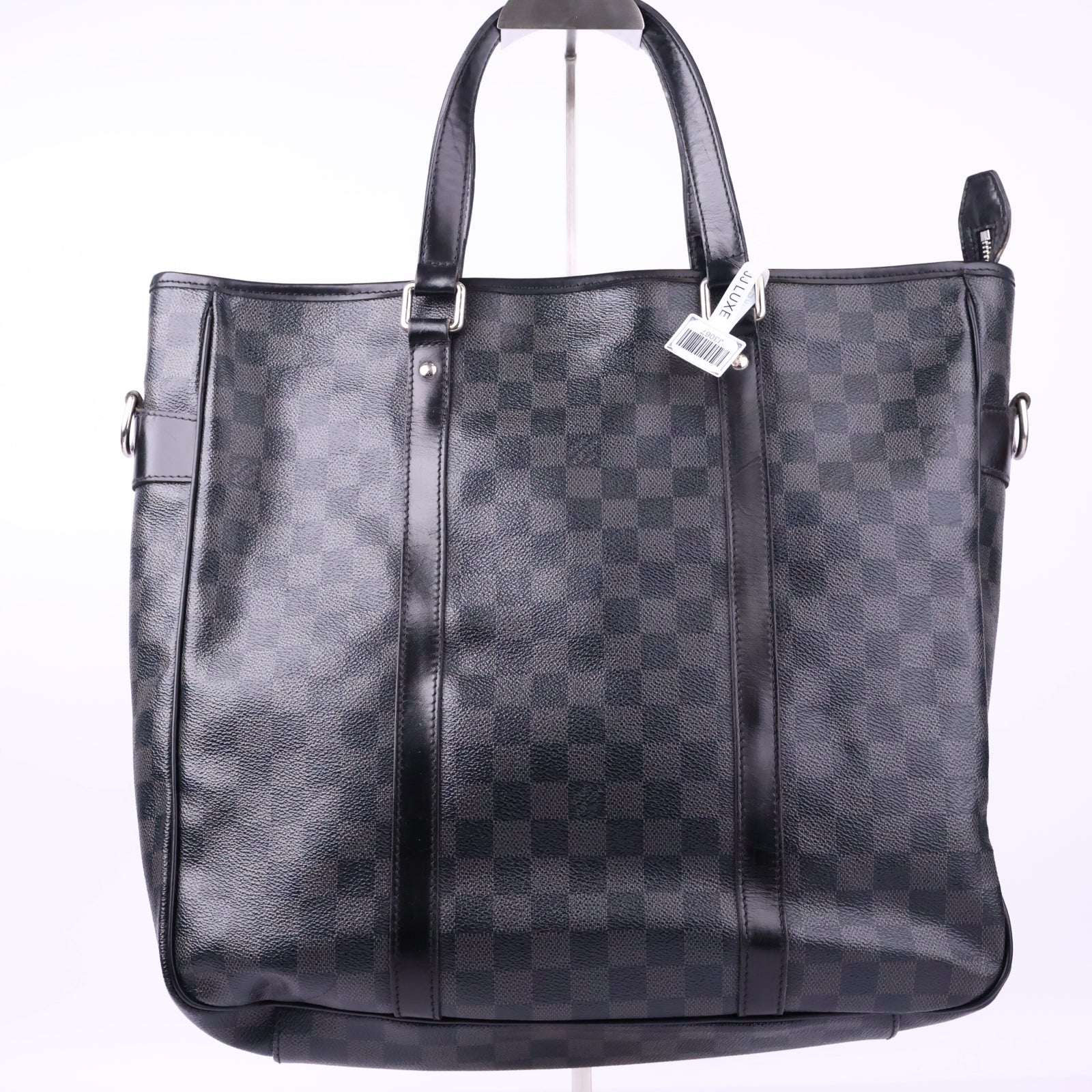 Louis Vuitton Damier Graphite Tadao Tote Bag J3067 | Pre-Owned Like New Black / Grey Damier Graphite Canvas