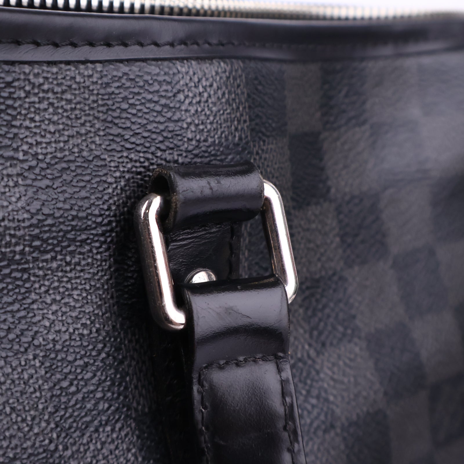 Louis Vuitton Damier Graphite Tadao Tote Bag J3067 | Pre-Owned Like New Black / Grey Damier Graphite Canvas