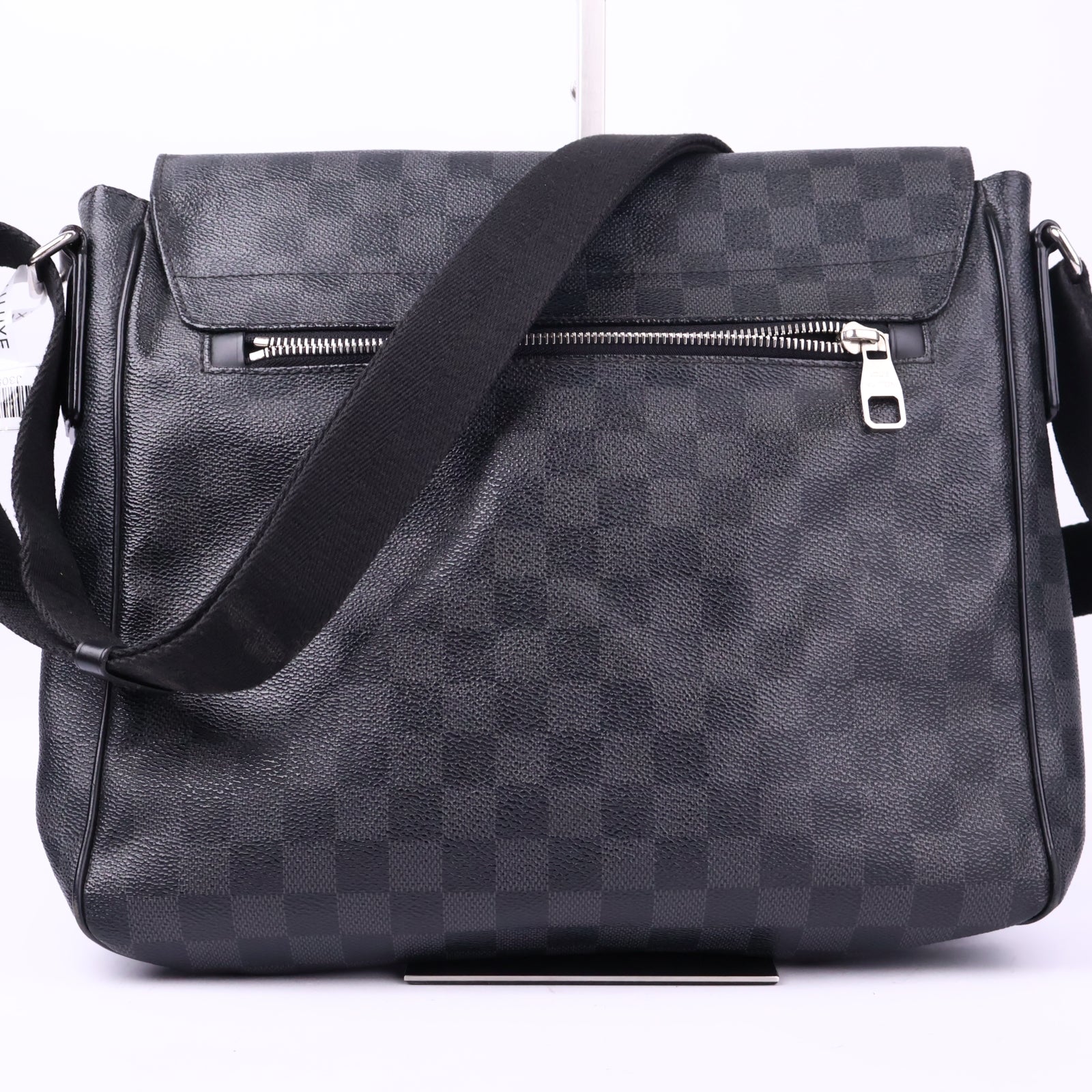 Louis Vuitton District Damier Graphite Messenger Bag J3052 | Pre-Owned Like New Black / Grey Damier Graphite Canvas