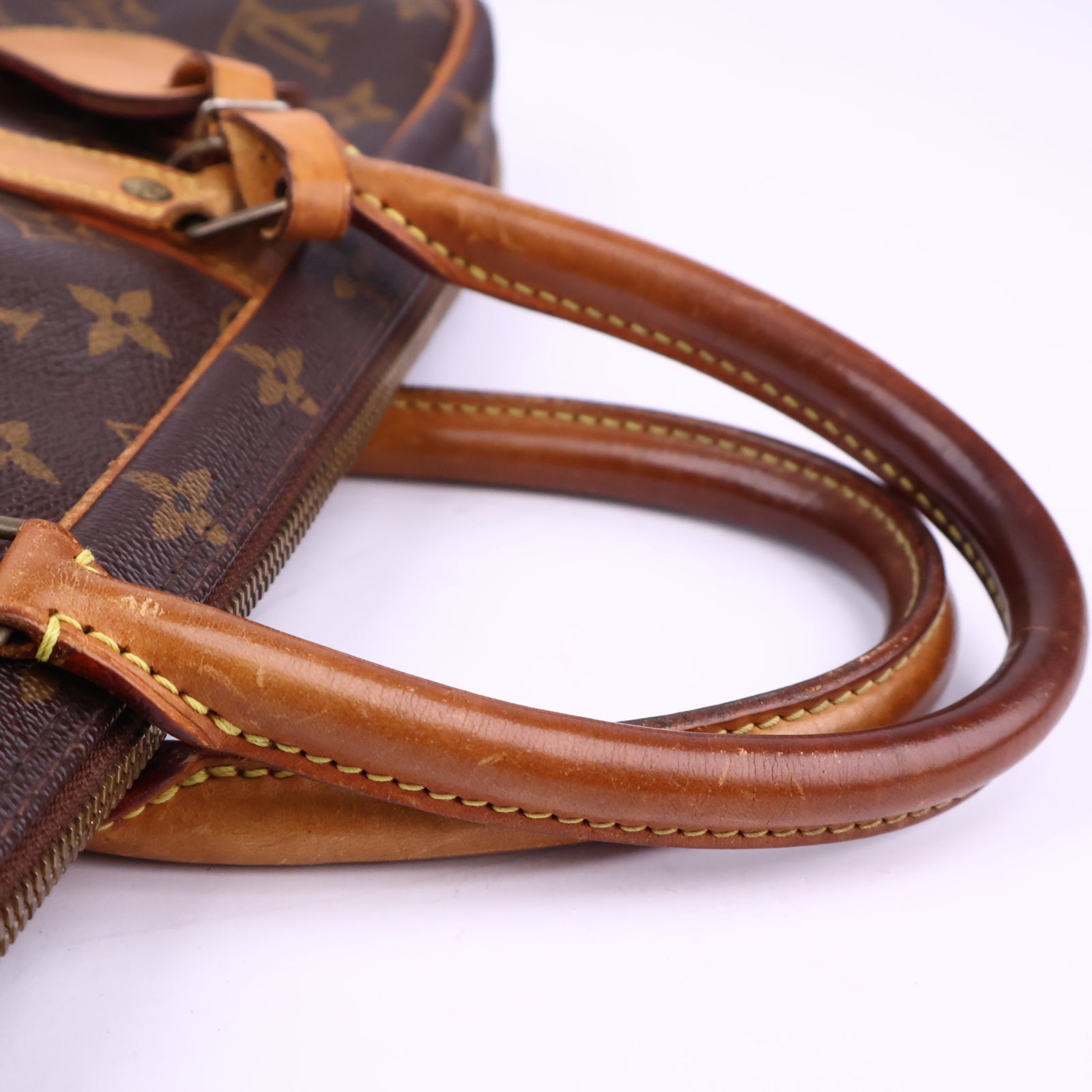 Louis Vuitton Porte Documents Monogram Canvas Briefcase Briefcase J3056 | Pre-Owned Excellent Brown Monogram Canvas