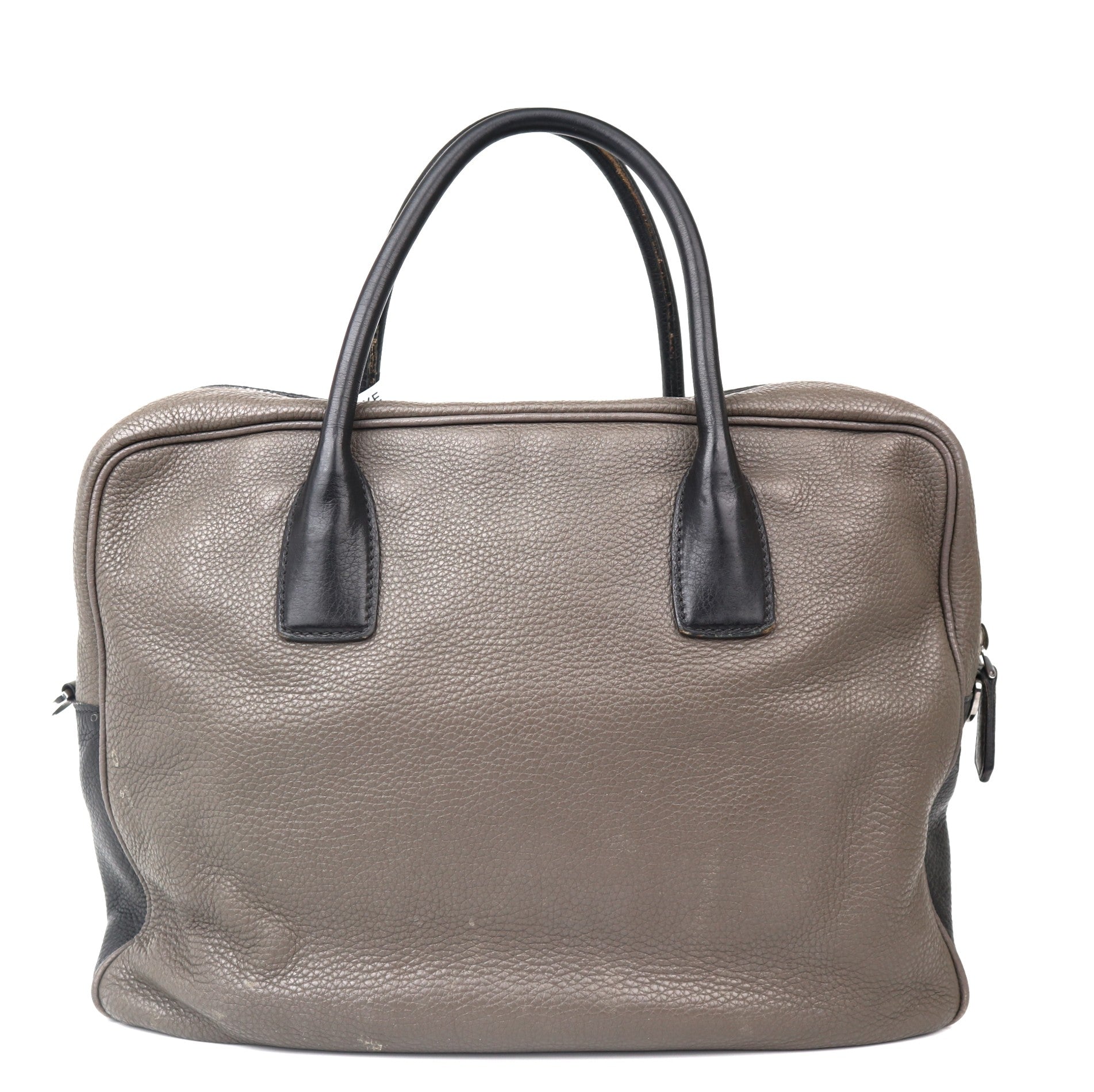 C2050 Prada Vitello Daino Leather Tote Bag-Pre Owned