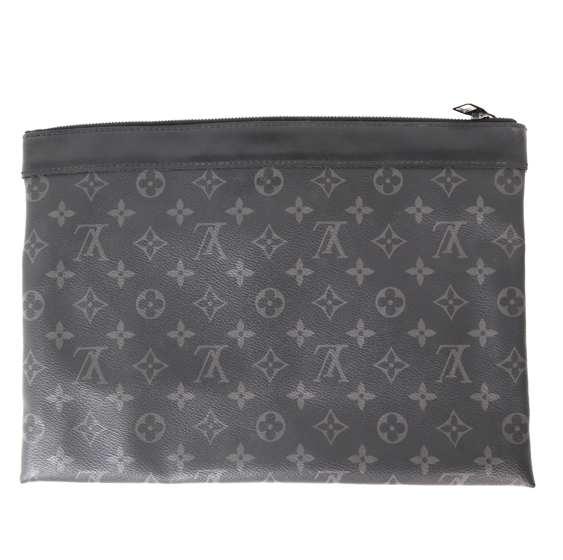 C2039 Louis Vuitton Eclipse Monogram Apollo Clutch Bag -Pre Owned