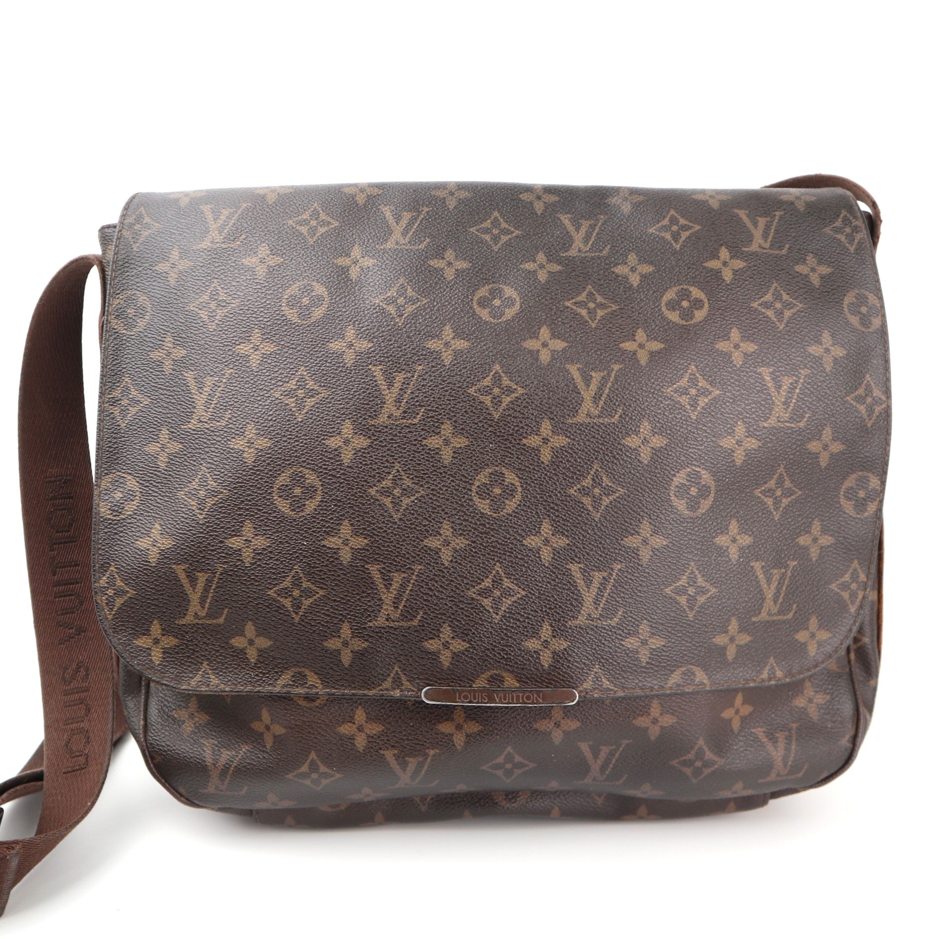 Louis Vuitton Monogram Messenger MM Bobourg Messenger Bag C1549 | Pre-Owned Good Brown Monogram Canvas