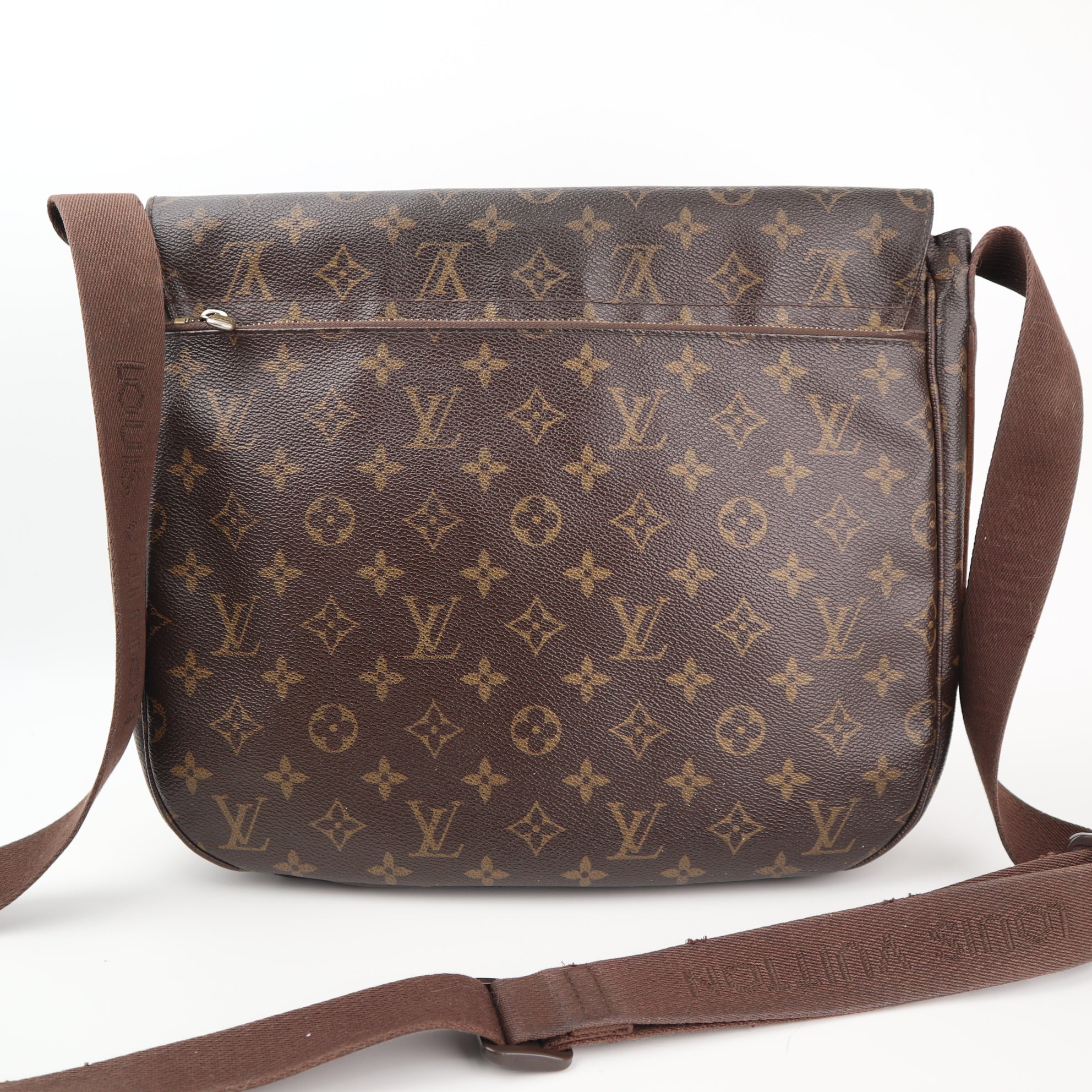 Louis Vuitton Monogram Messenger MM Bobourg Messenger Bag C1549 | Pre-Owned Good Brown Monogram Canvas