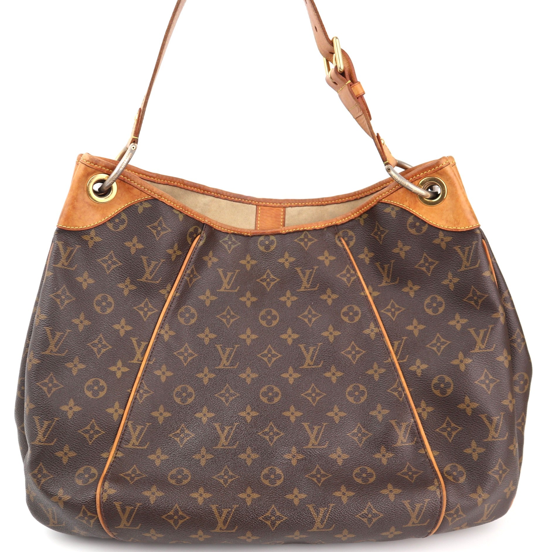 Louis Vuitton Monogram Galliera GM Shoulder Bag C1554 | Pre-Owned Very Good Brown Monogram Canvas