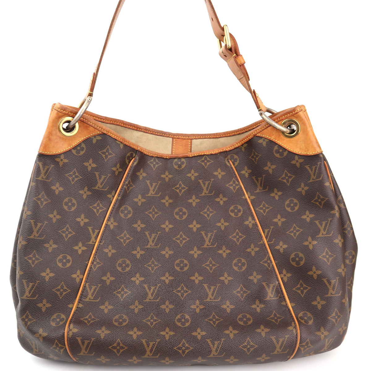 Louis Vuitton Monogram Galliera GM Shoulder Bag C1554# | Pre-Owned Very Good Brown Monogram Canvas