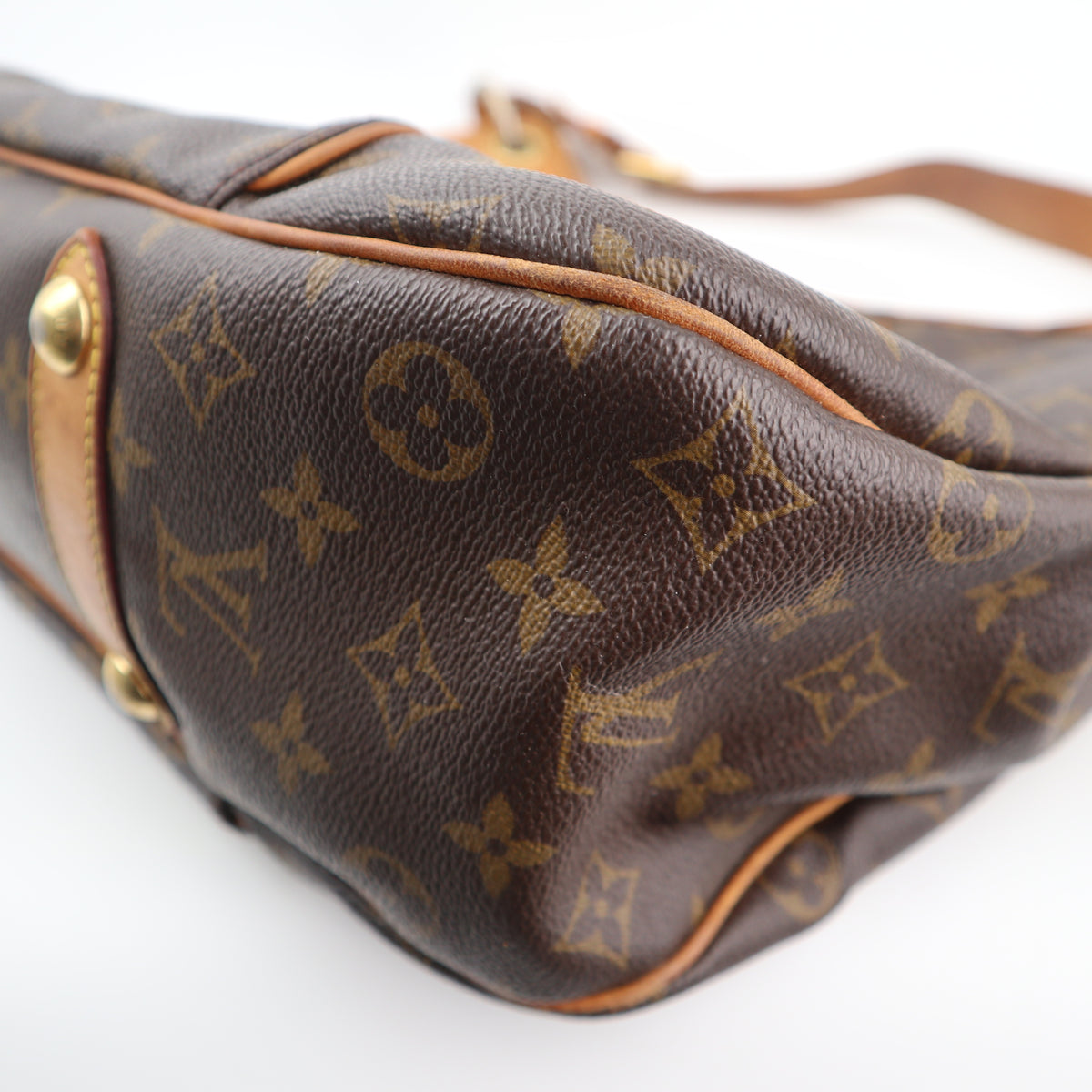 Louis Vuitton Monogram Galliera GM Shoulder Bag C1554 | Pre-Owned Very Good Brown Monogram Canvas