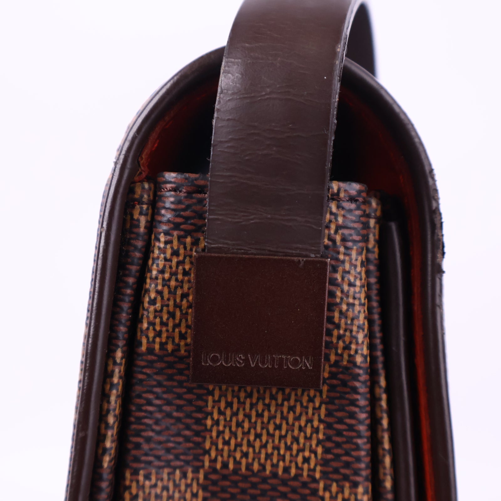 Louis Vuitton Damier Ebene Tribeca Shoulder Bag J3152 | Pre-Owned Like New Brown Damier Ebene Canvas