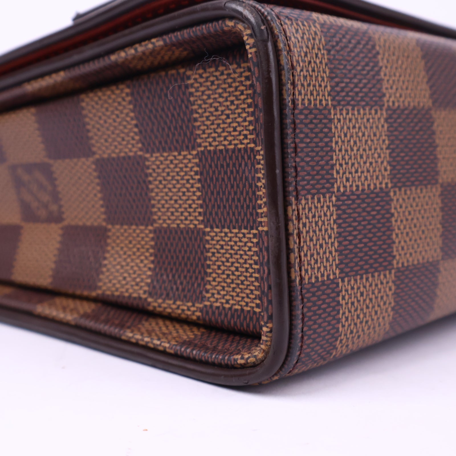 Louis Vuitton Damier Ebene Tribeca Shoulder Bag J3152 | Pre-Owned Like New Brown Damier Ebene Canvas
