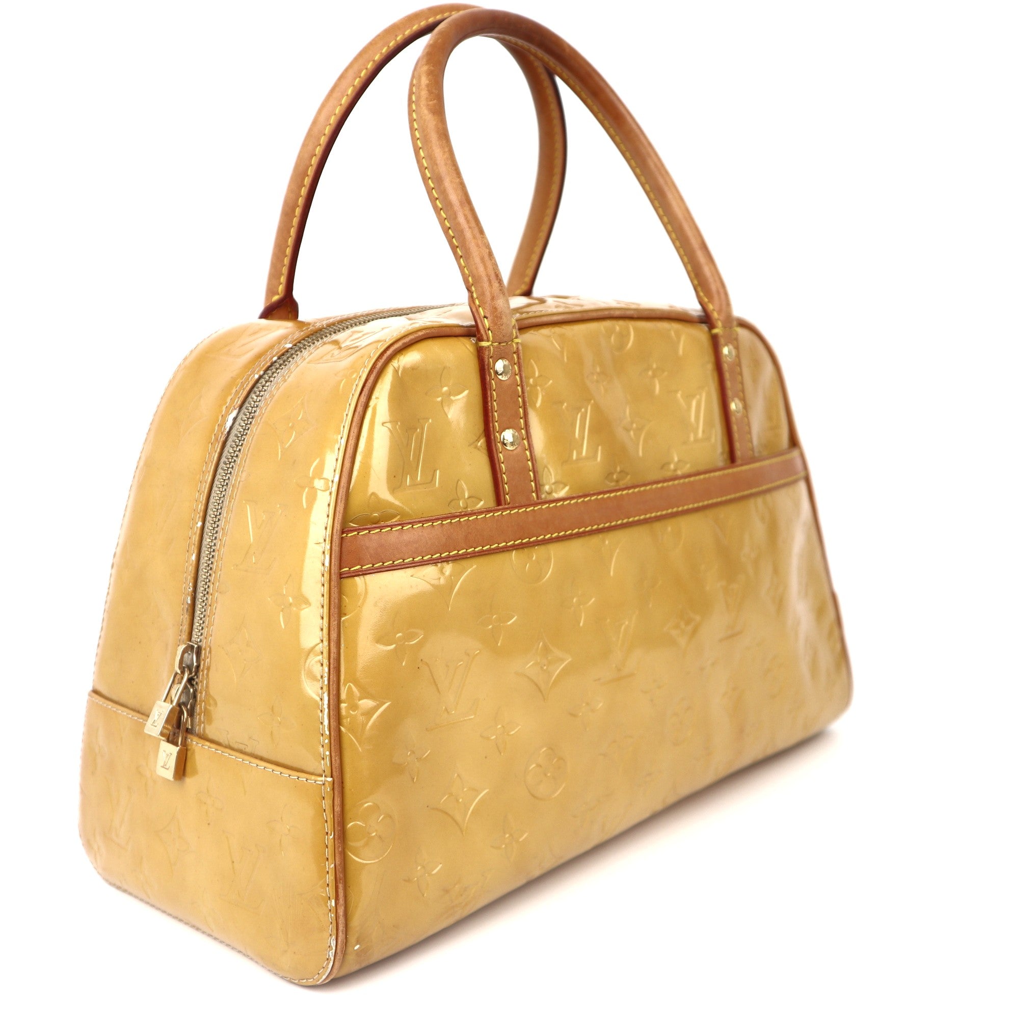 C1001 Louis Vuitton  Monogram Vernis Tompkins Square Bag-Pre Owned