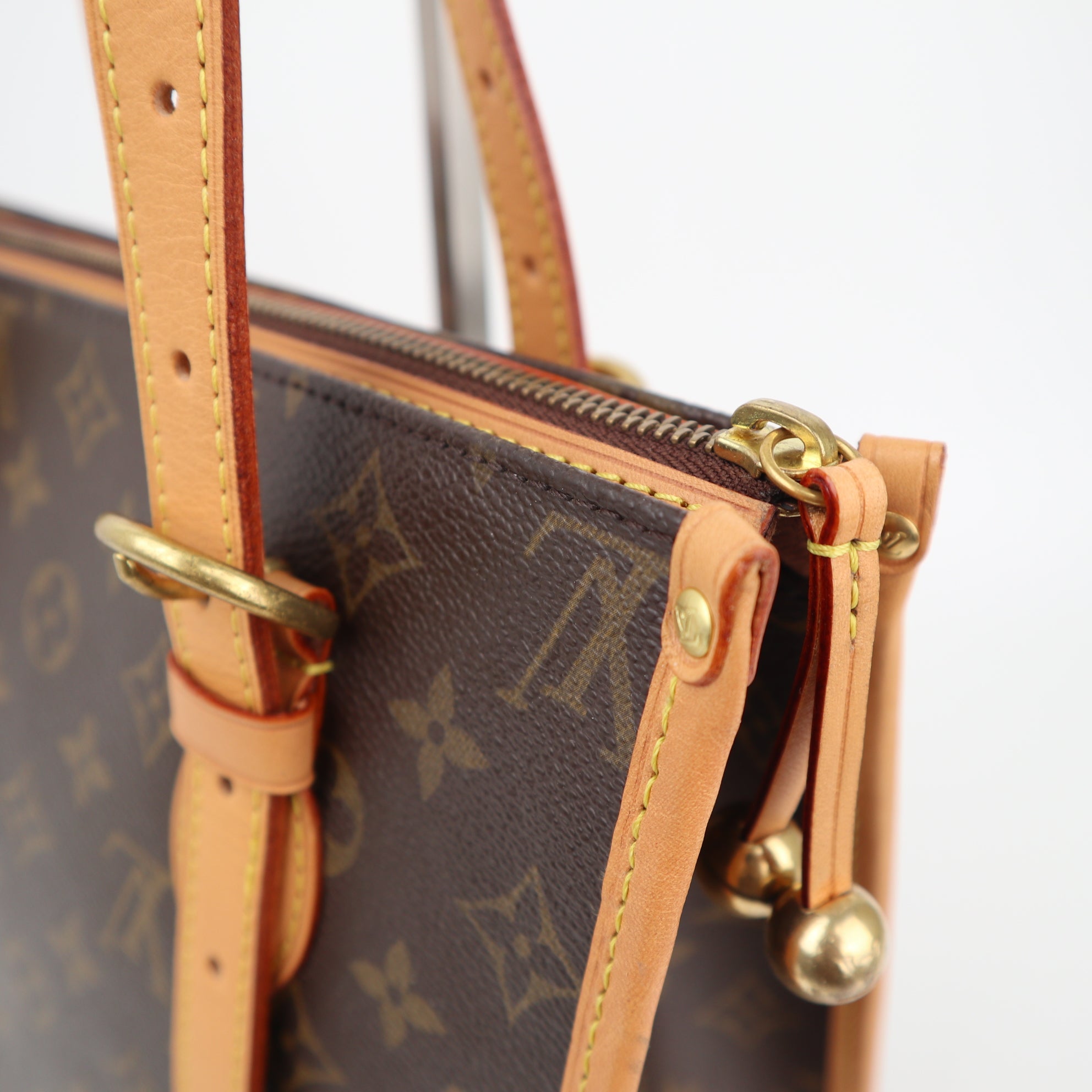Louis Vuitton Monogram Popincourt Haut Shoulder Bag C1560R | Pre-Owned Excellent Brown Monogram Canvas