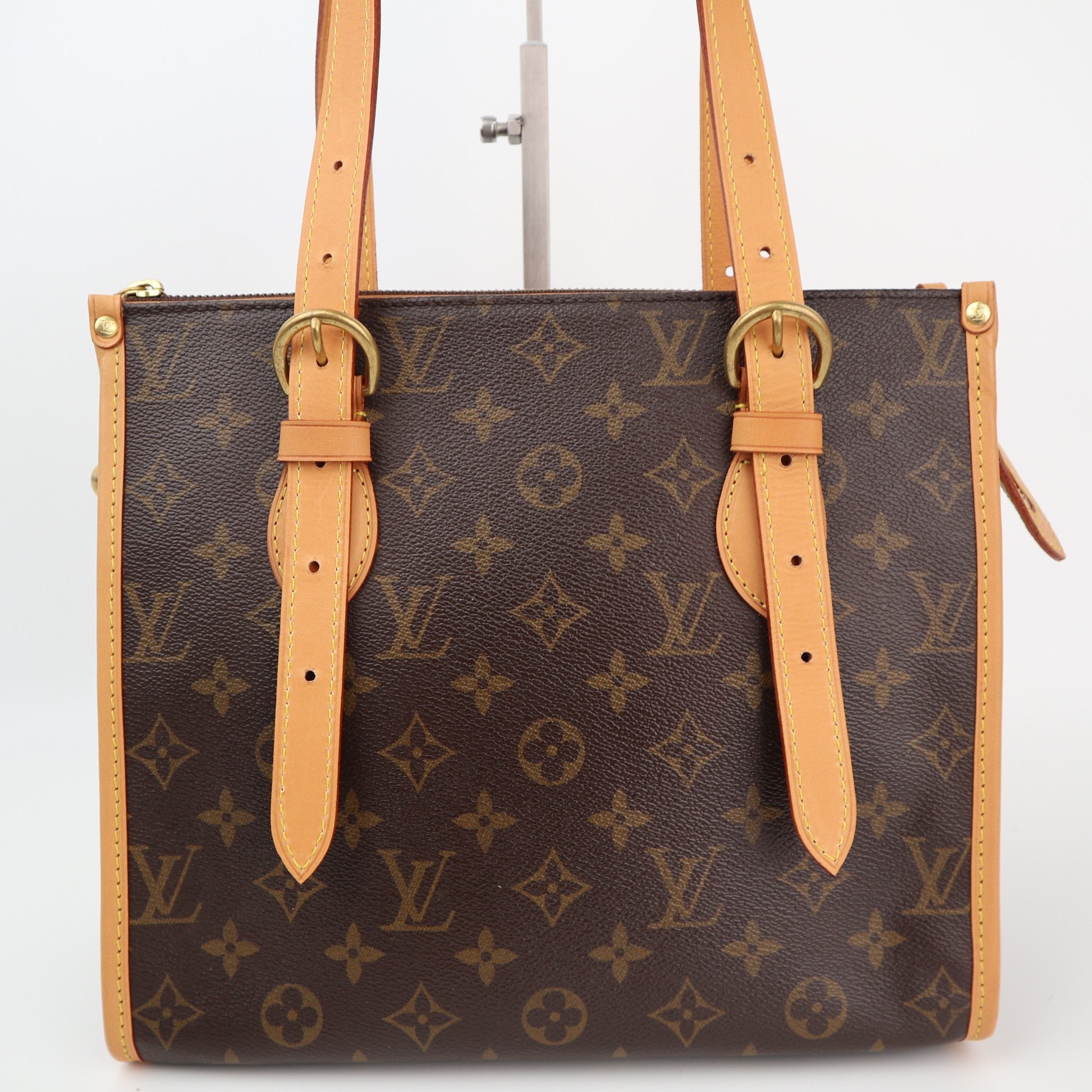 Louis Vuitton Monogram Popincourt Haut Shoulder Bag C1560R | Pre-Owned Excellent Brown Monogram Canvas
