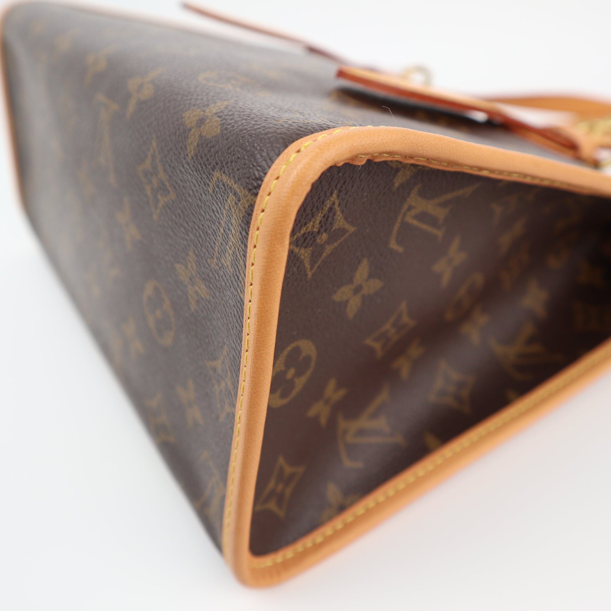 Louis Vuitton Monogram Popincourt Haut Shoulder Bag C1560R | Pre-Owned Excellent Brown Monogram Canvas