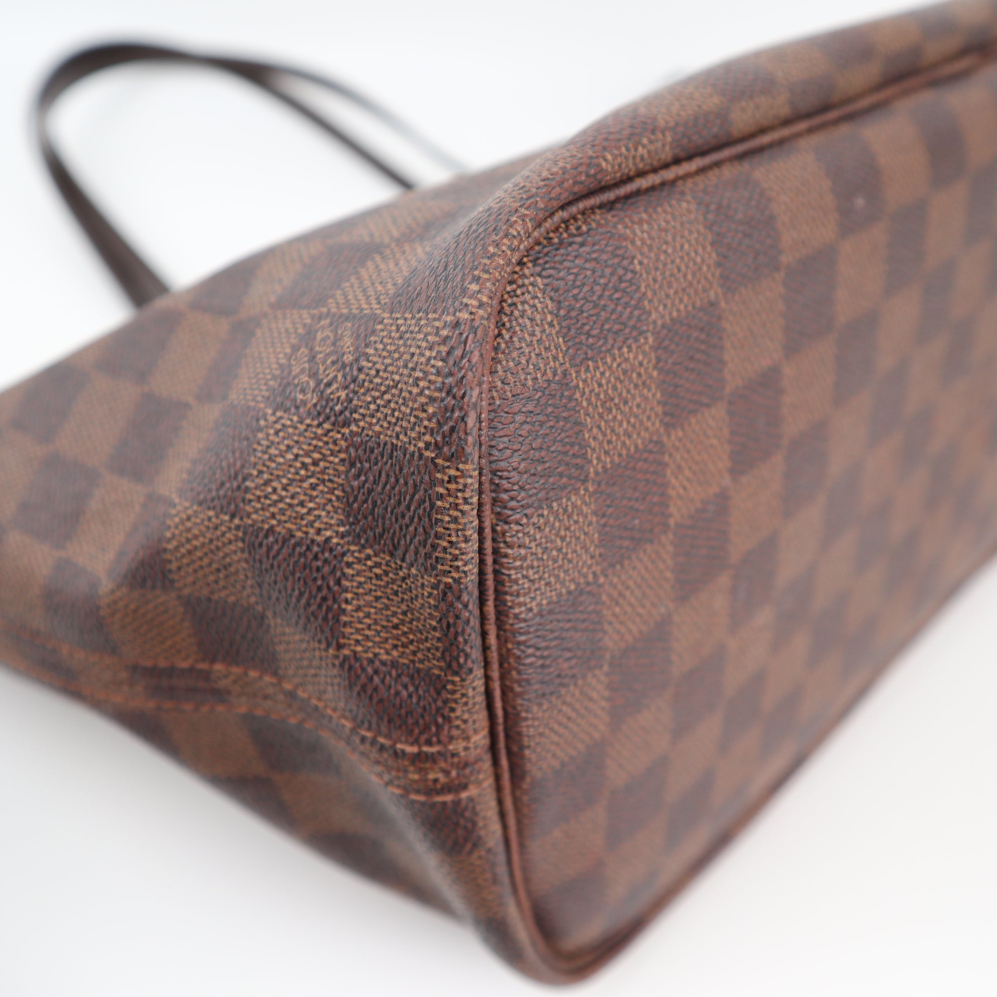 Louis Vuitton Damier Ebene Canvas Neverfull MM Shoulder Bag C1562R | Pre-Owned Excellent Brown Damier Ebene Canvas