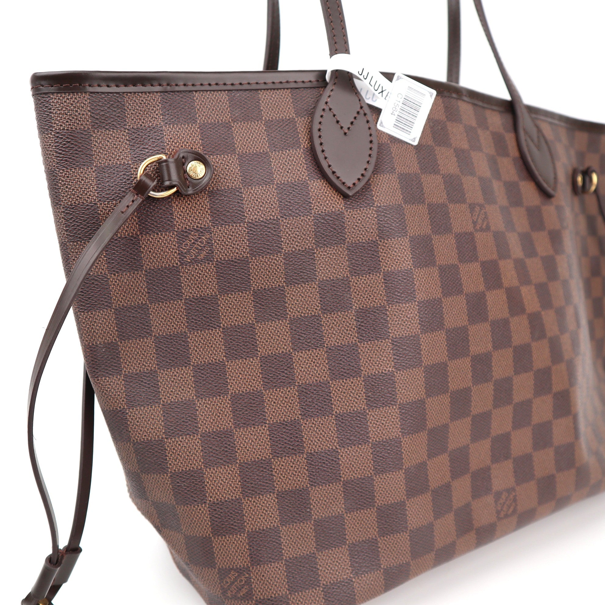 Louis Vuitton Damier Ebene Canvas Neverfull MM Shoulder Bag C1564R | Pre-Owned Excellent Brown Damier Ebene Canvas