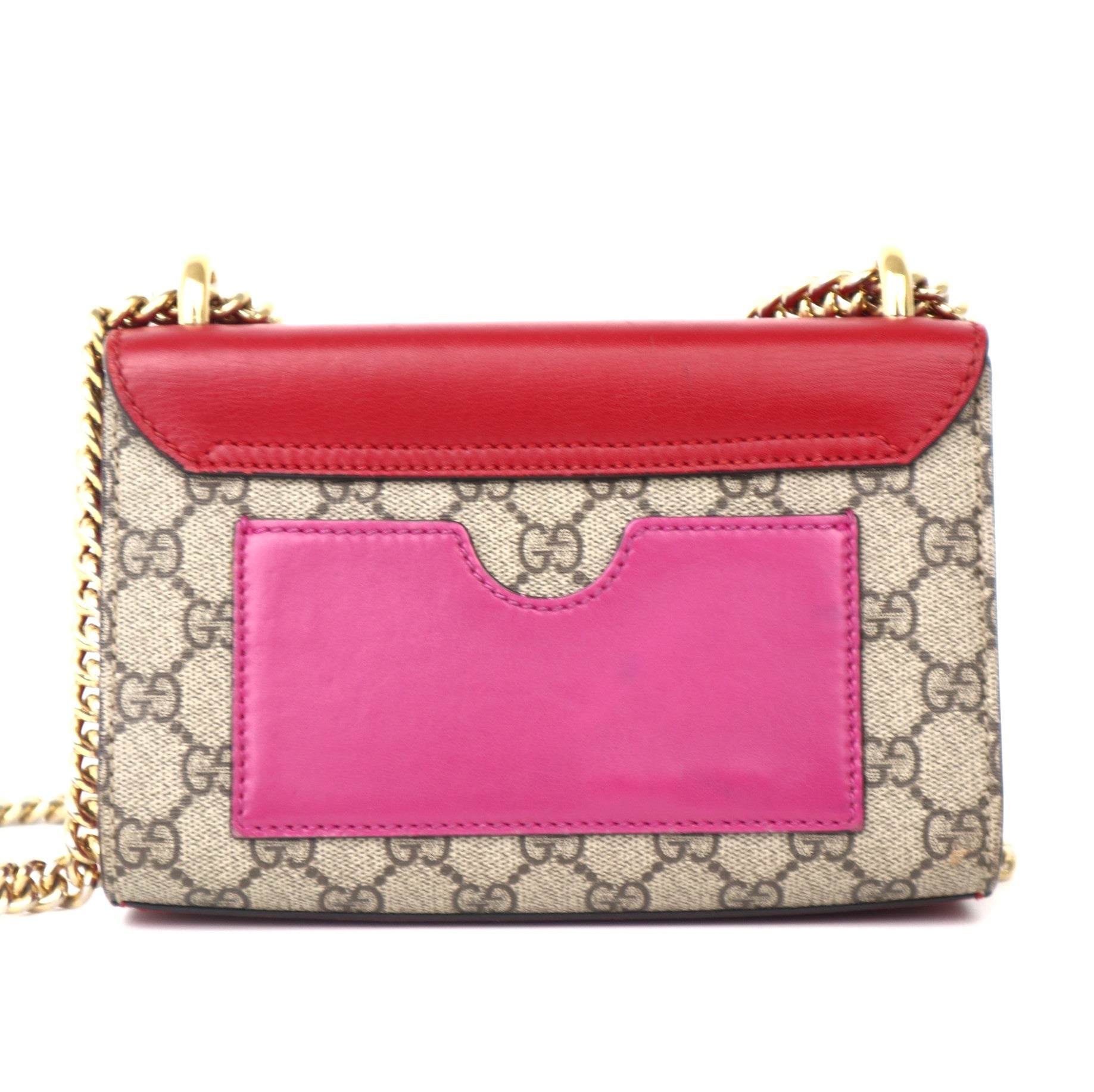 C1009 Gucci Padlock  GG crossbody bag- Pre Owned