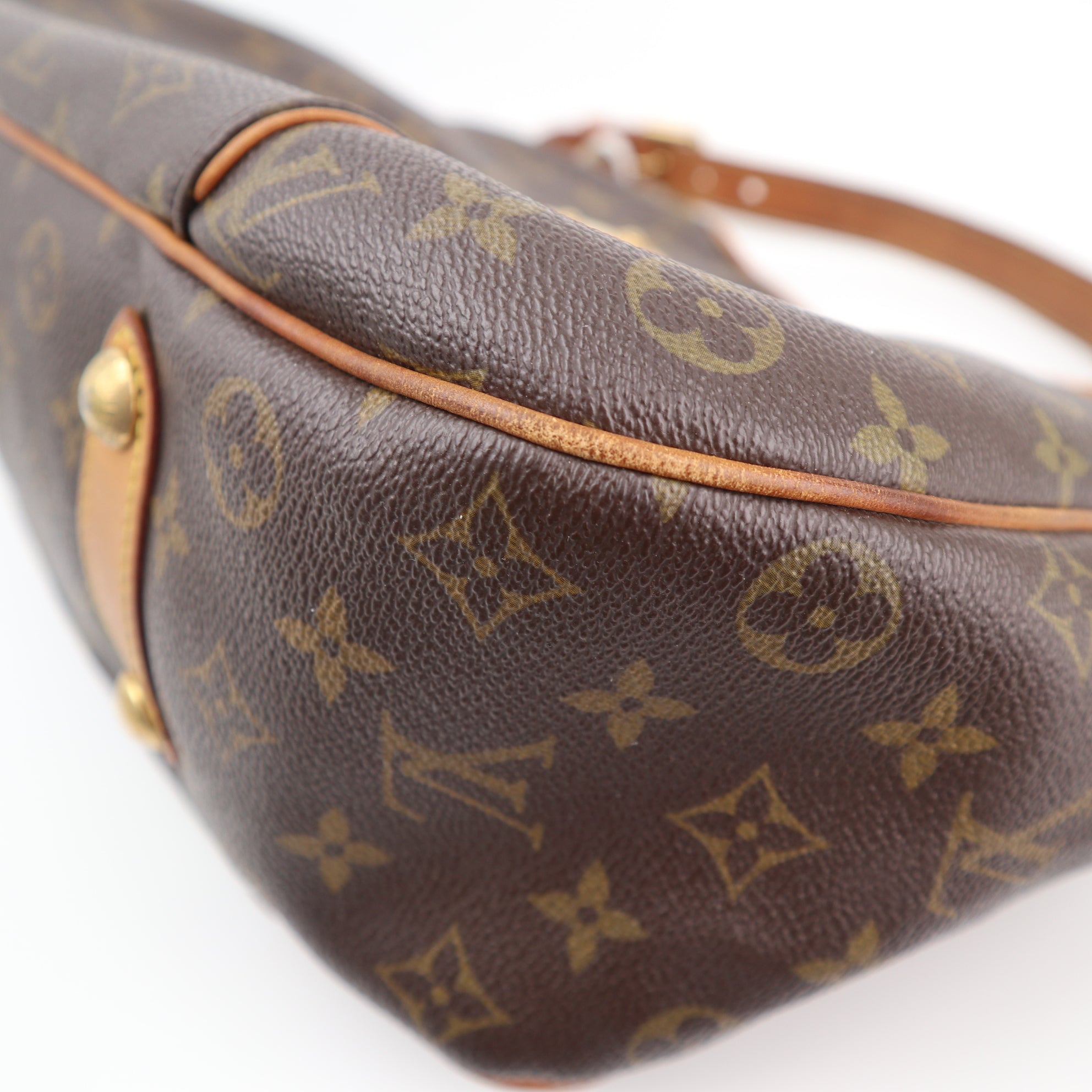 Louis Vuitton Monogram Galliera PM Shoulder Bag C1567 | Pre-Owned Good Brown Monogram Canvas