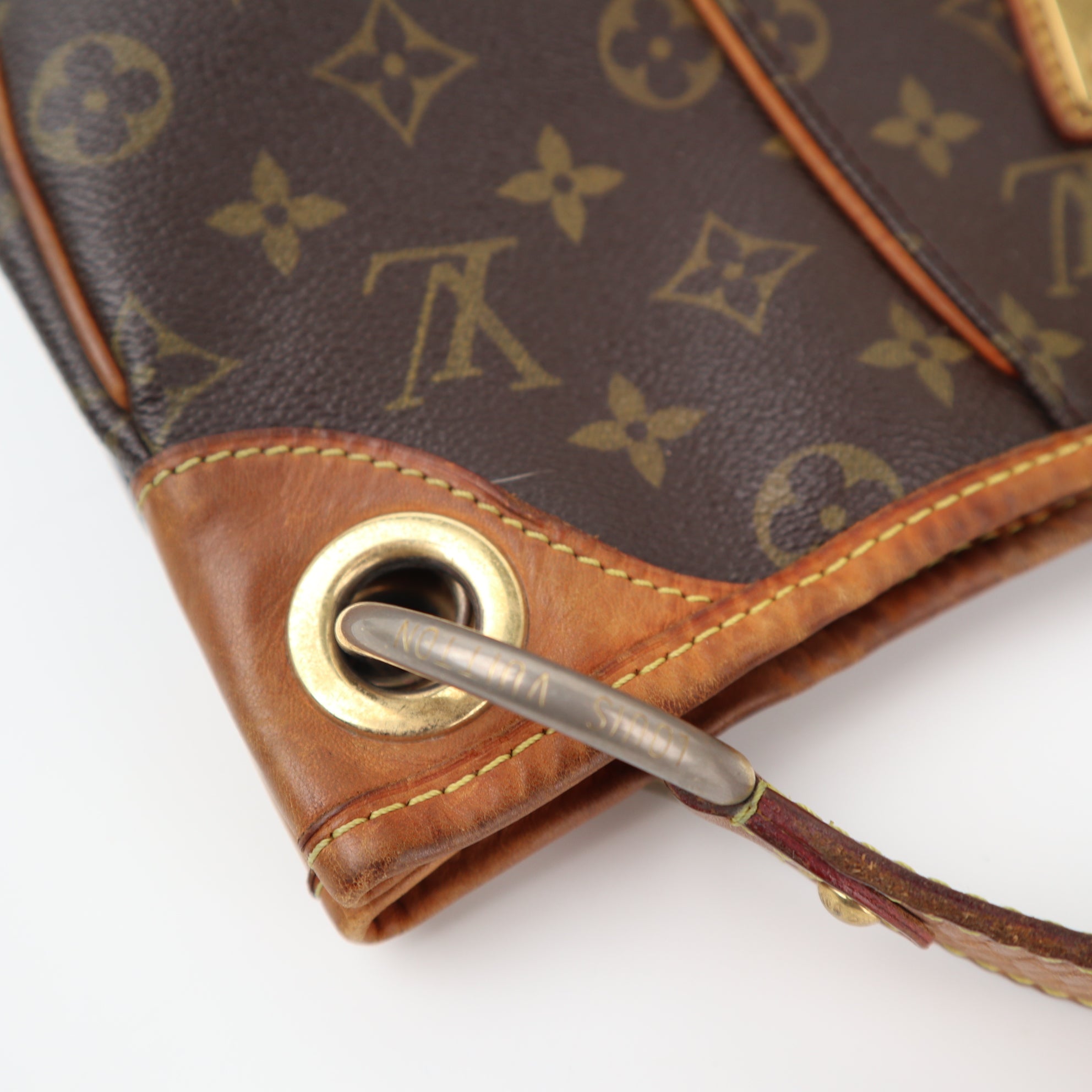 Louis Vuitton Monogram Galliera PM Shoulder Bag C1567 | Pre-Owned Good Brown Monogram Canvas