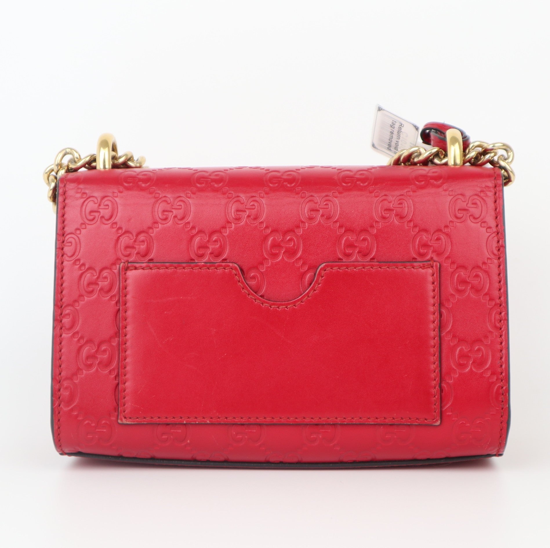 C1010 Gucci Padlock Shoulder Bag Guccissima Leather crossbody bag-Pre Owned