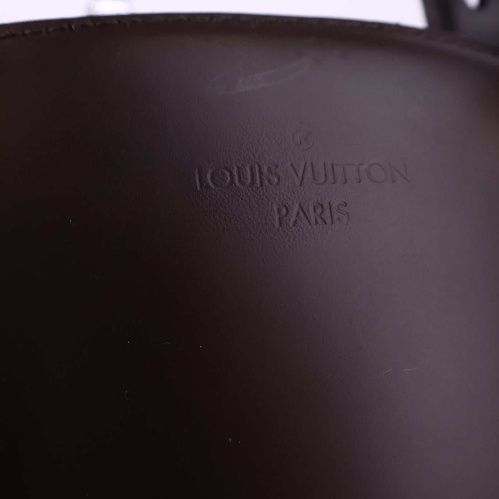 Louis Vuitton Damier Ebene Verona Top Handle Bag J3168 | Pre-Owned Like New Brown Damier Ebene Canvas