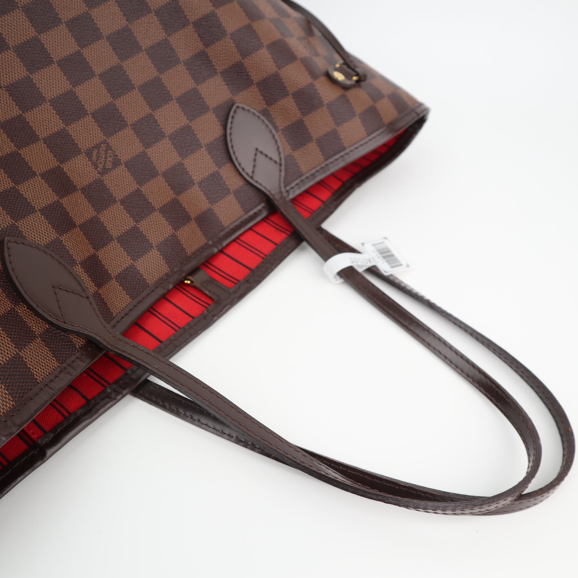 Louis Vuitton Ebene Damier Canvas Neverfull MM Shoulder Bag C1571 | Pre-Owned Excellent Brown Damier Ebene Canvas