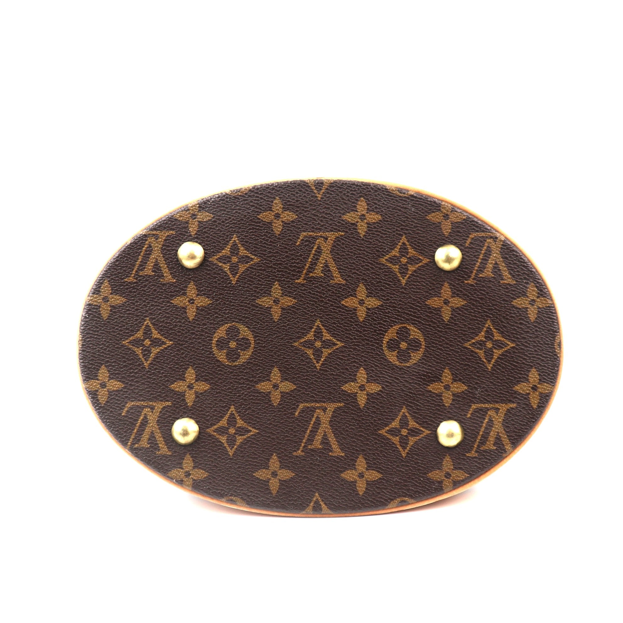 C1004 Louis Vuitton Monogram Canvas Petite Bucket Bag-Pre Owned