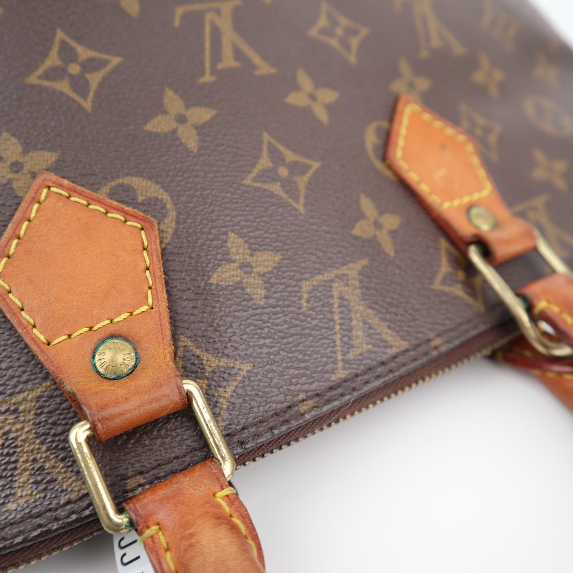 Louis Vuitton Monogram Alma PM Top Handle Bag C1572 | Pre-Owned Good Brown Monogram Canvas