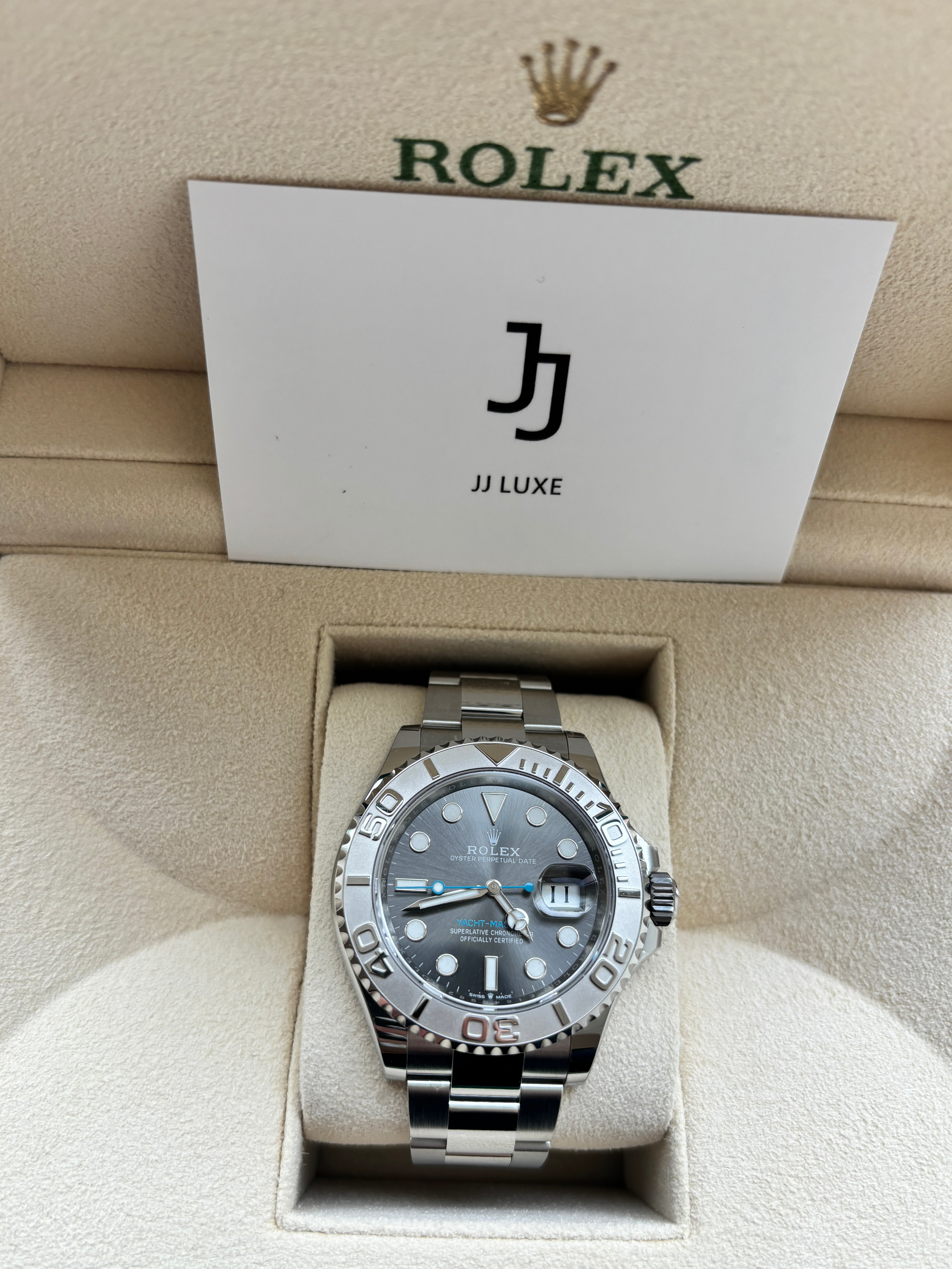Rolex Yacht Master Oyster Rhodium Dial 40mm 126622