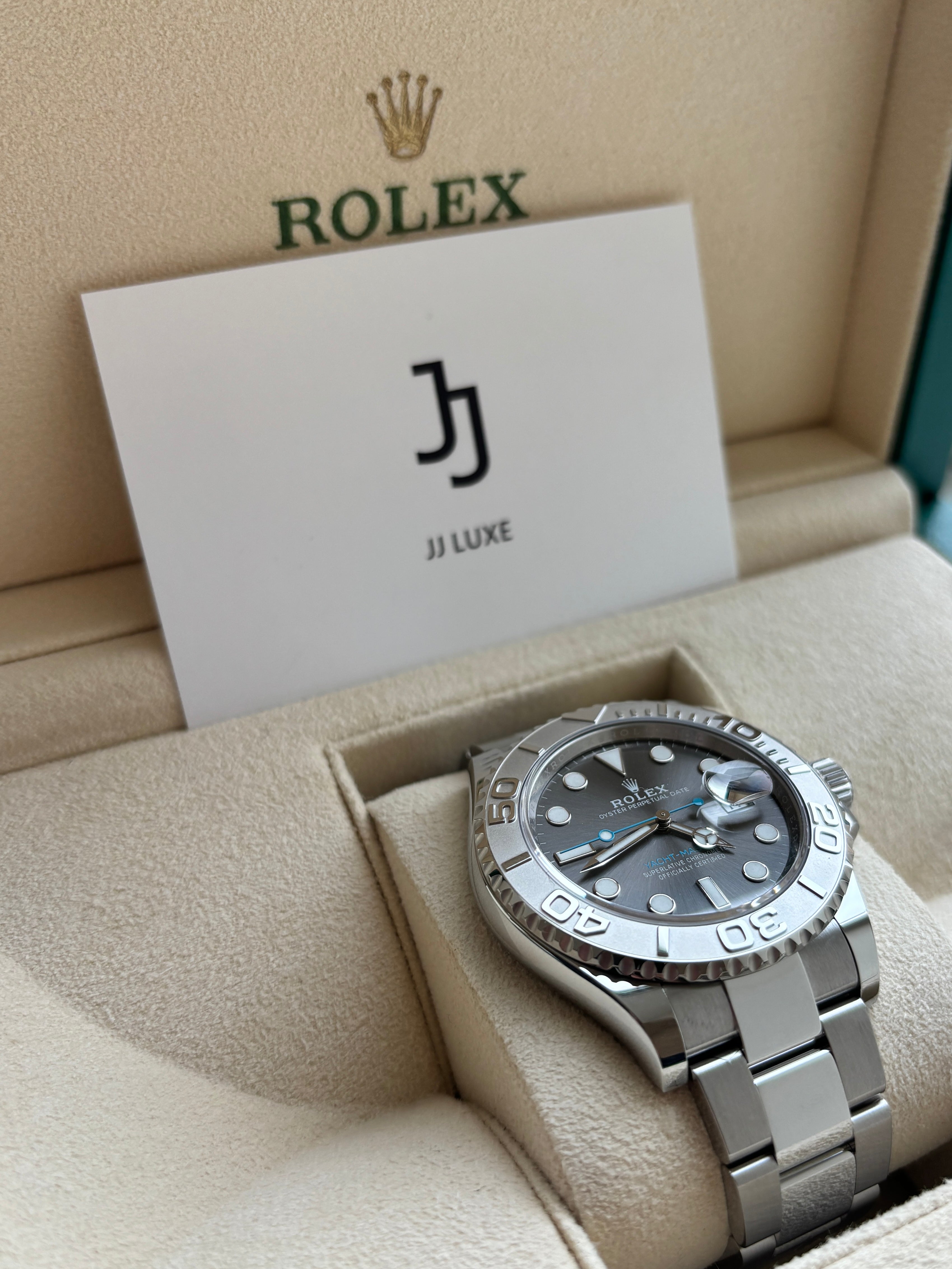 Rolex Yacht Master Oyster Rhodium Dial 40mm 126622
