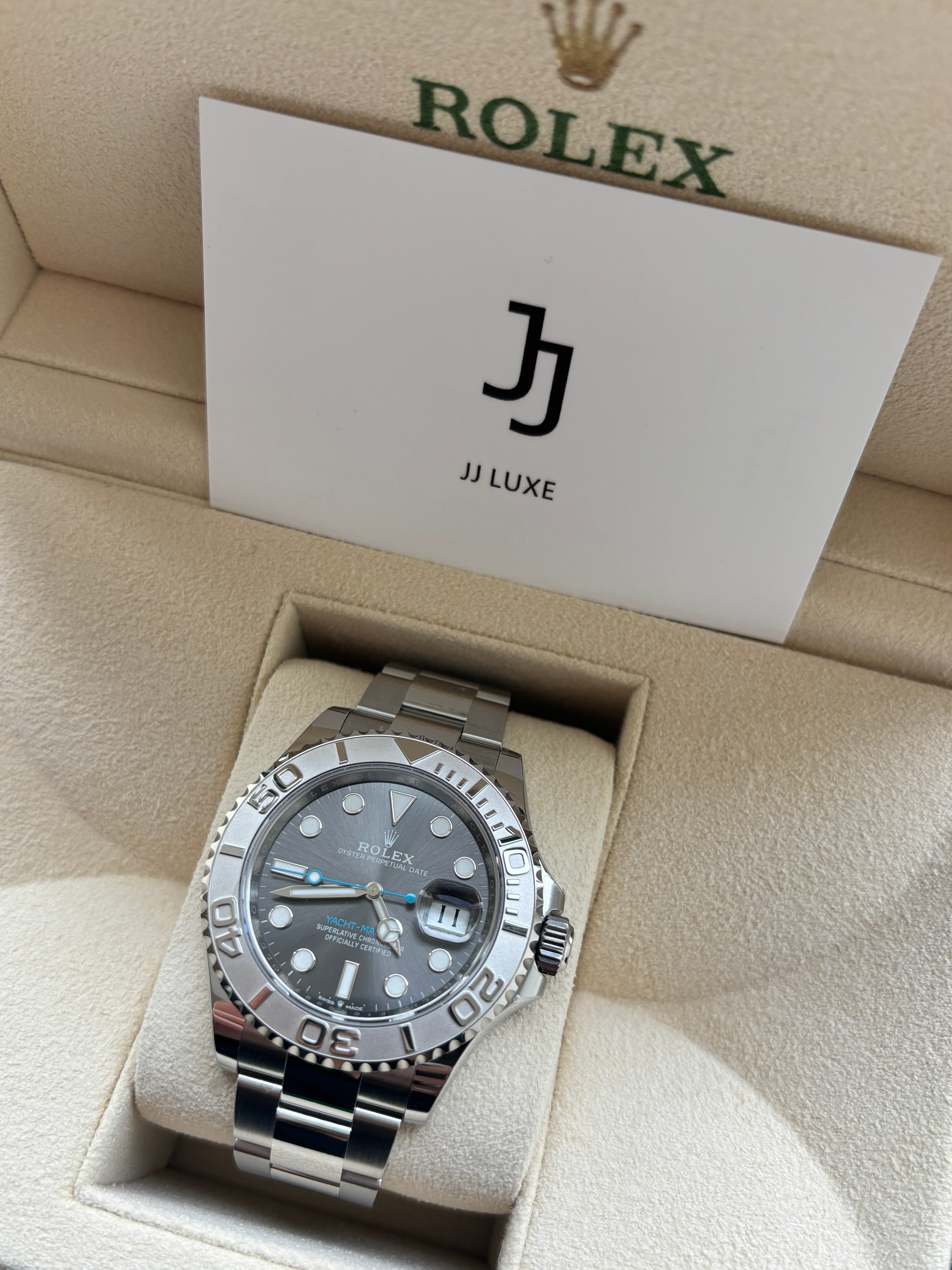 Rolex Yacht Master Oyster Rhodium Dial 40mm 126622
