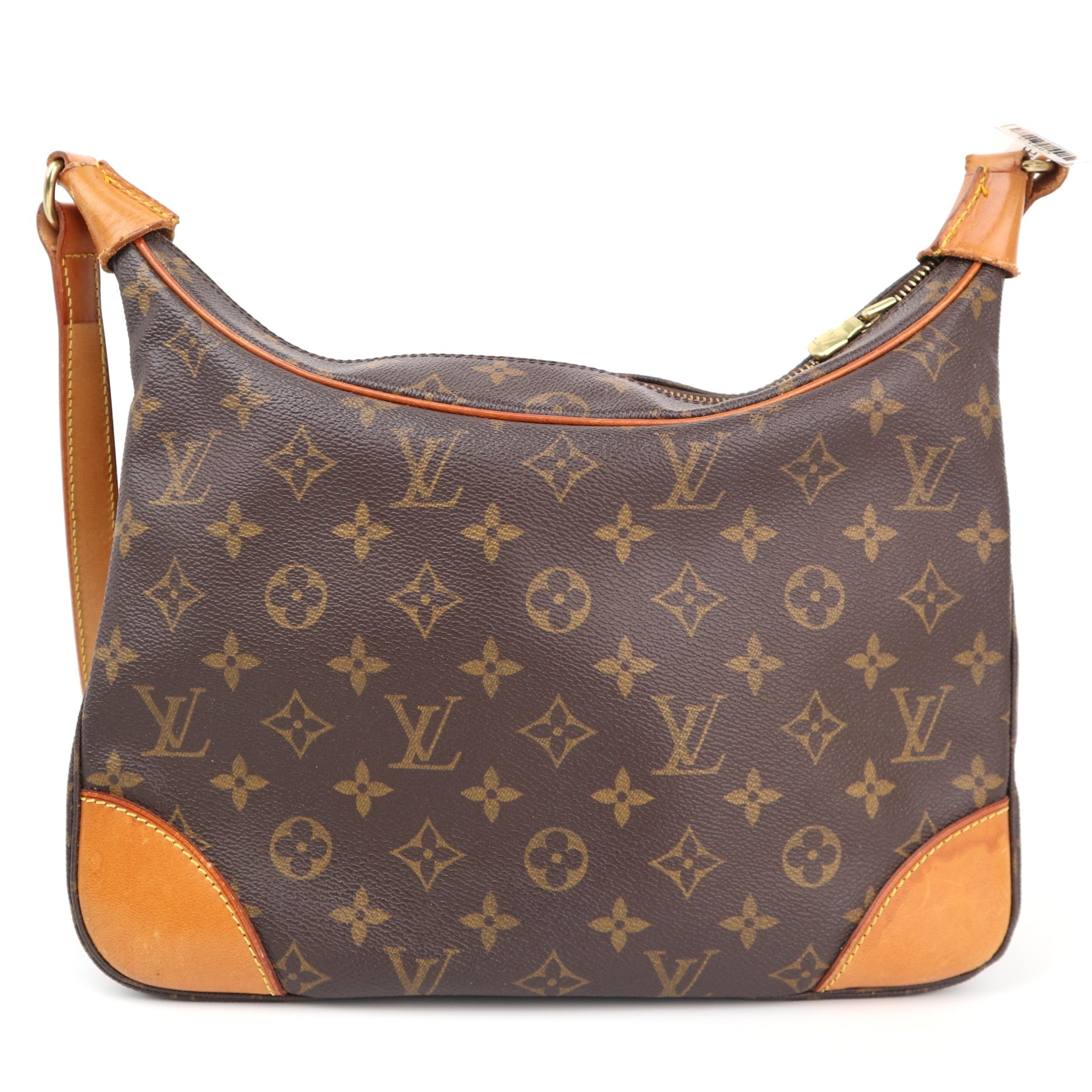 Louis Vuitton Vintage Monogram Boulogne Shoulder Bag C1583 | Pre-Owned Good Brown Monogram Canvas