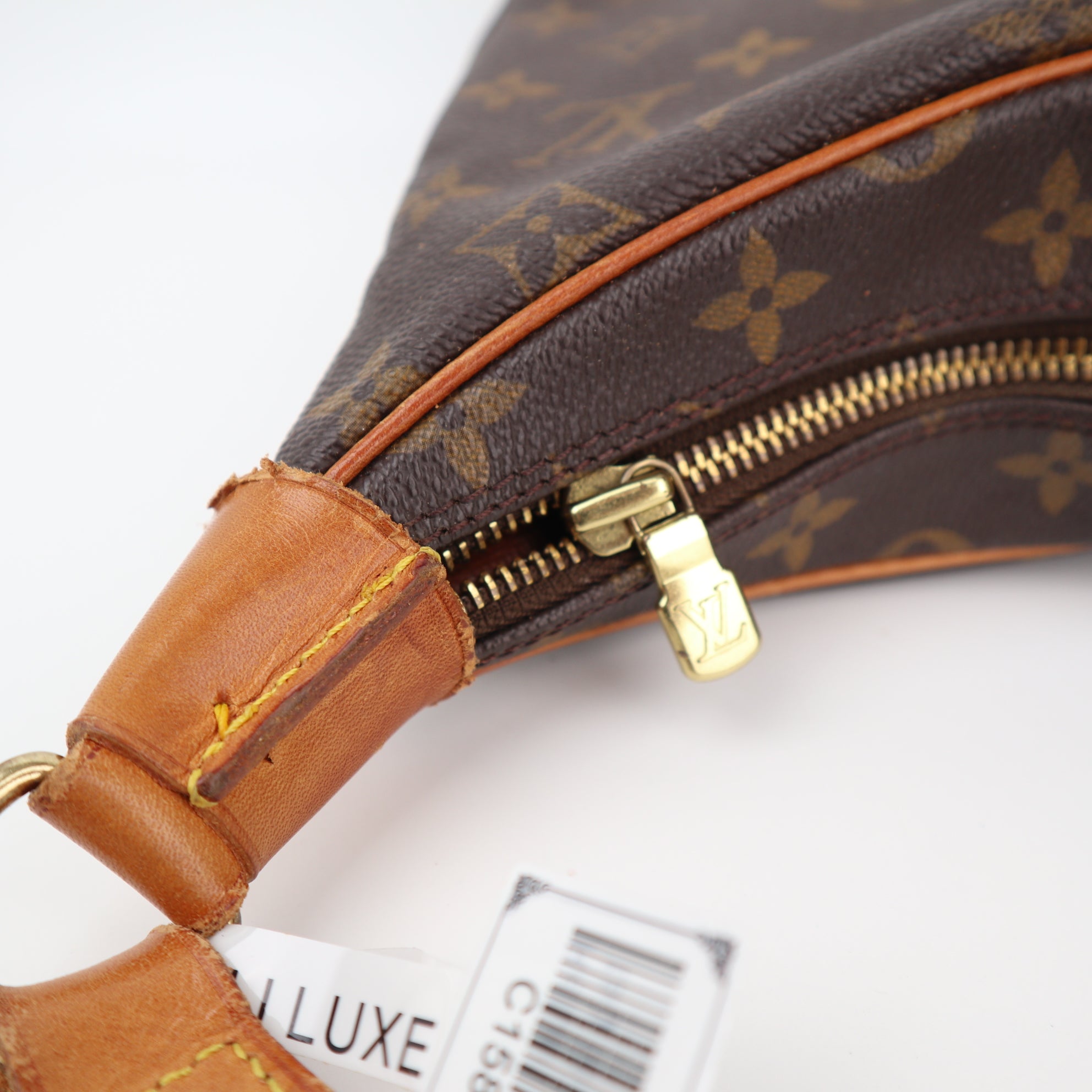 Louis Vuitton Vintage Monogram Boulogne Shoulder Bag C1583 | Pre-Owned Good Brown Monogram Canvas