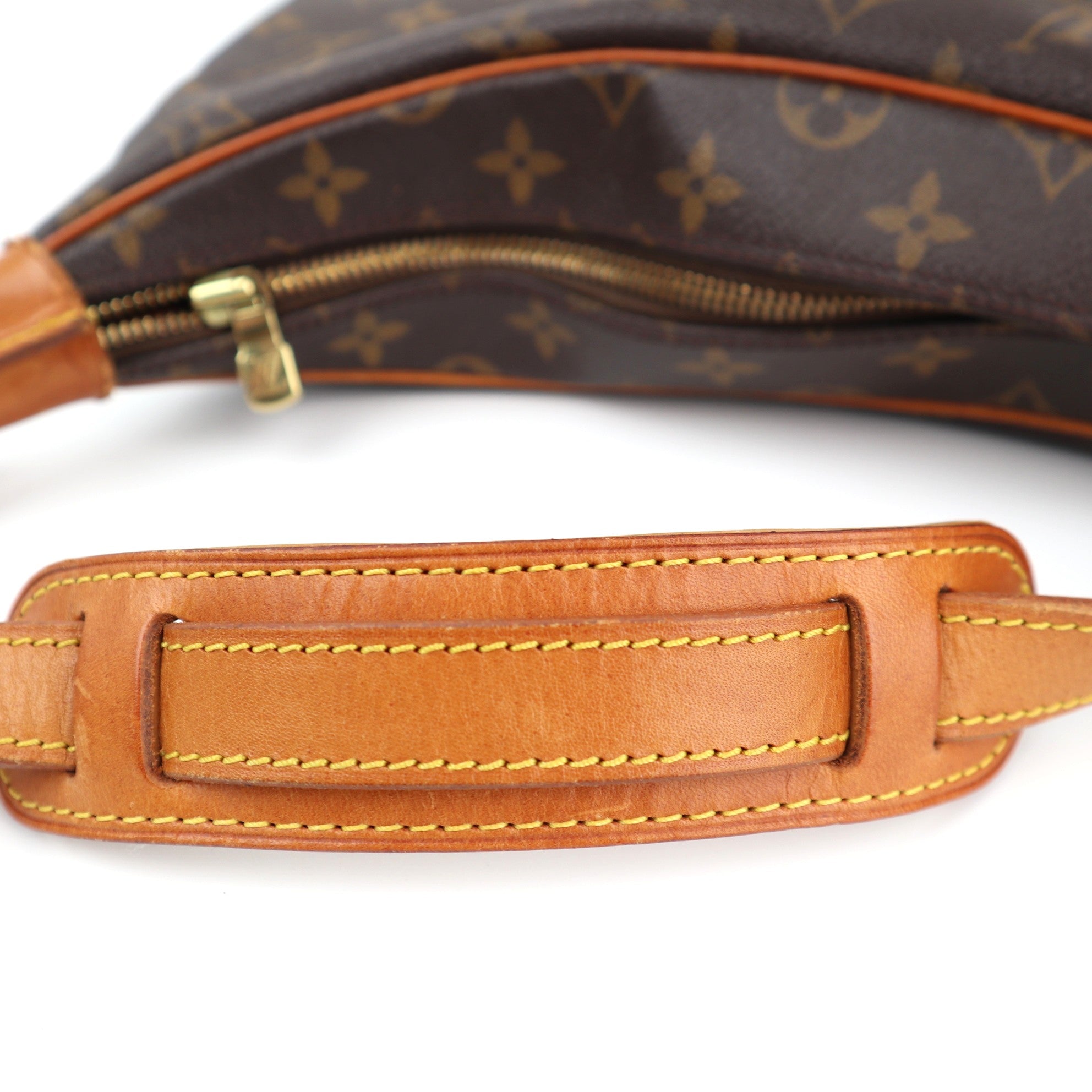 Louis Vuitton Vintage Monogram Boulogne Shoulder Bag C1583 | Pre-Owned Good Brown Monogram Canvas