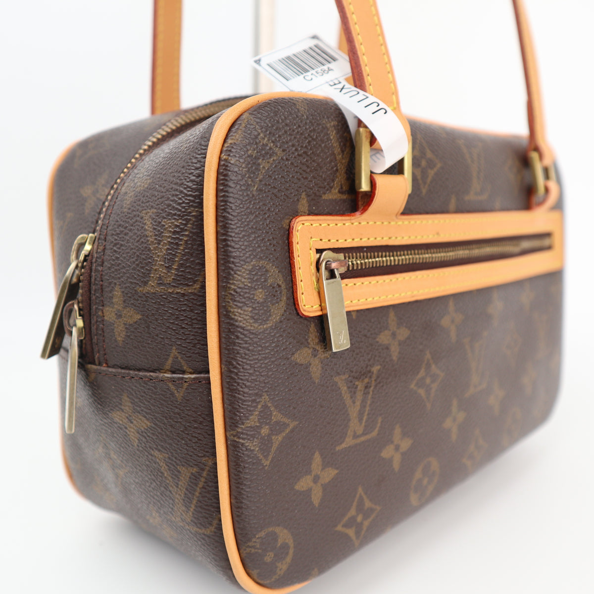 Louis Vuitton Monogram Cite MM Shoulder Bag C1584R | Pre-Owned Excellent Brown Monogram Canvas