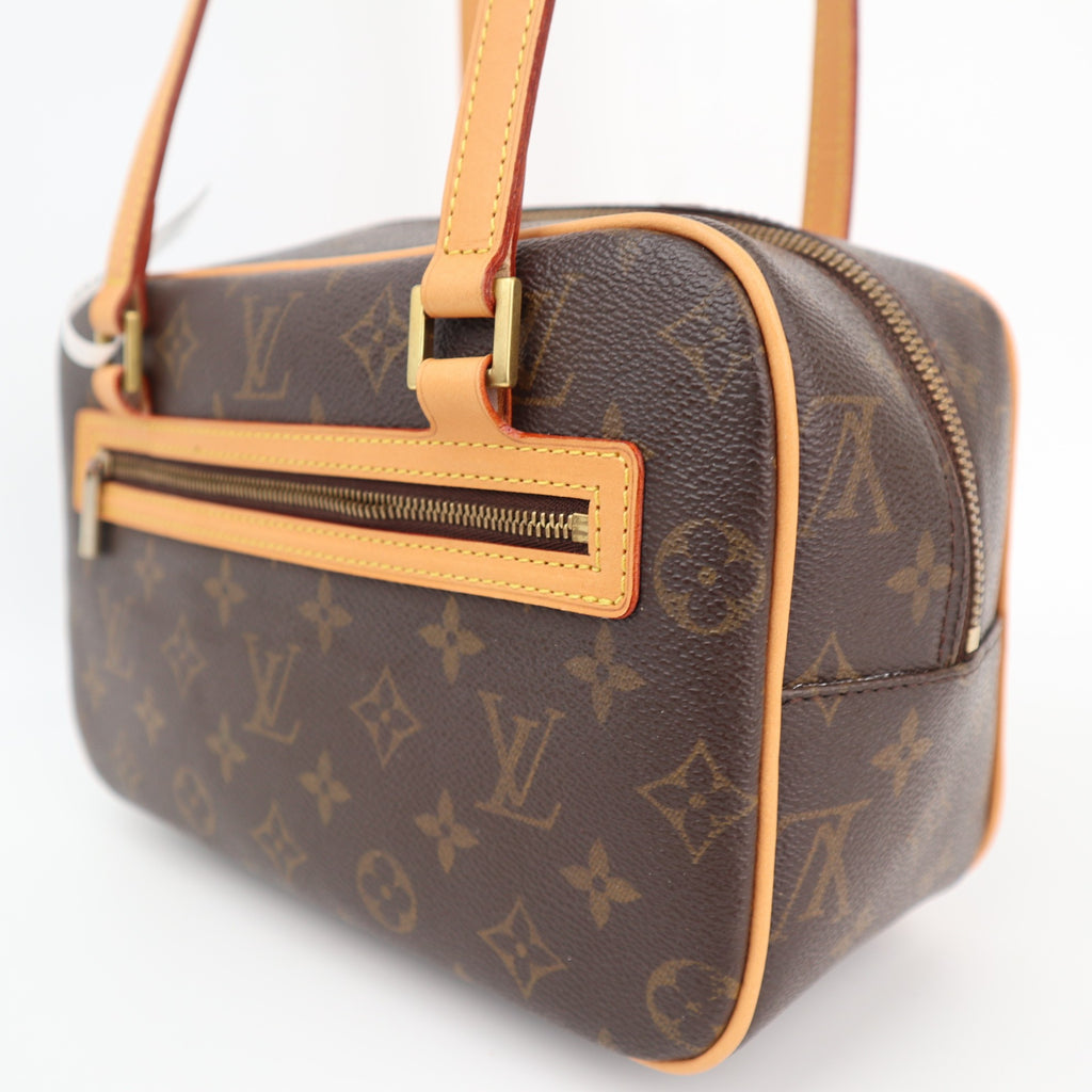 Louis Vuitton Monogram Cite MM Shoulder Bag C1584R | Pre-Owned Excellent Brown Monogram Canvas
