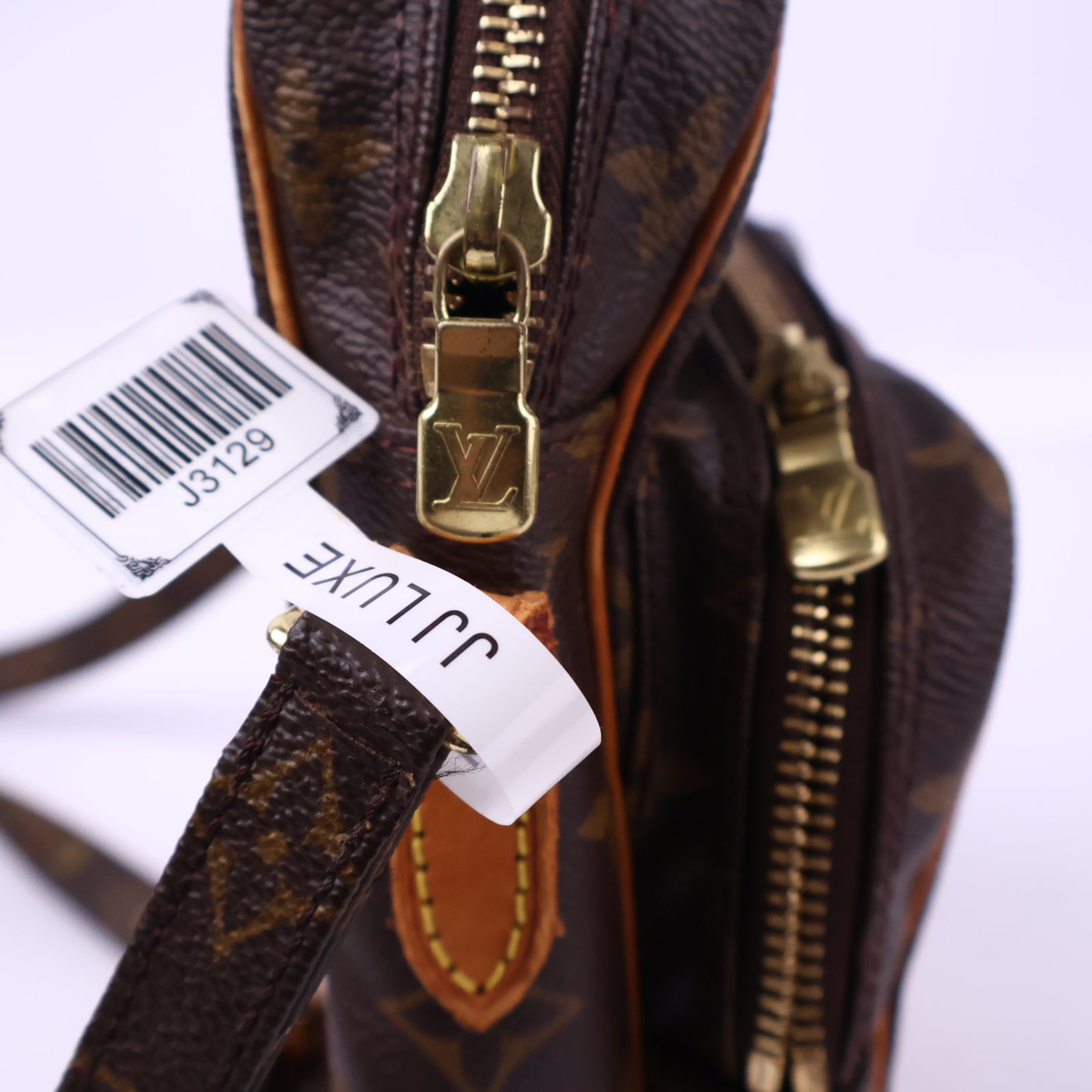 J3129 Louis Vuitton Crossbody Bag Monogram Amazone Canvas Brown | Pre-Owned Excellent Brown Monogram Canvas