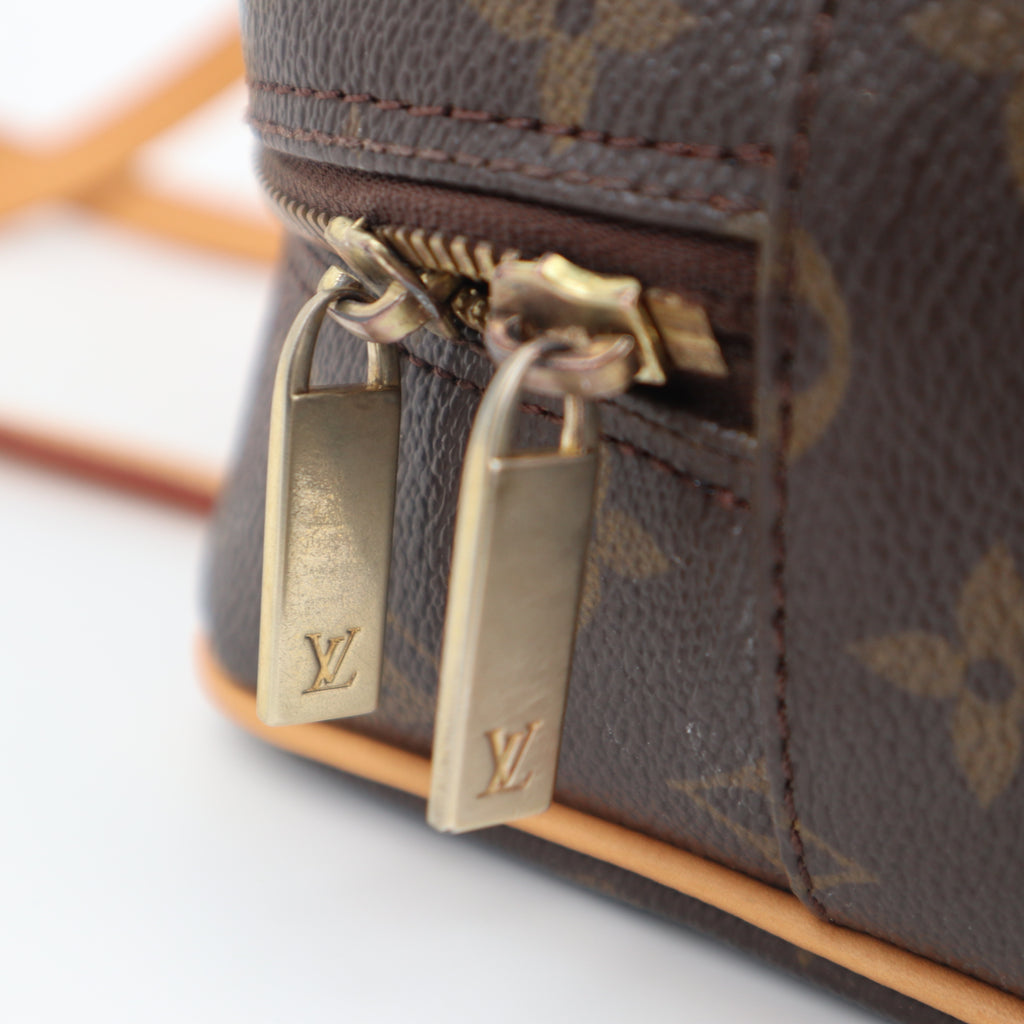 Louis Vuitton Monogram Cite MM Shoulder Bag C1584R | Pre-Owned Excellent Brown Monogram Canvas
