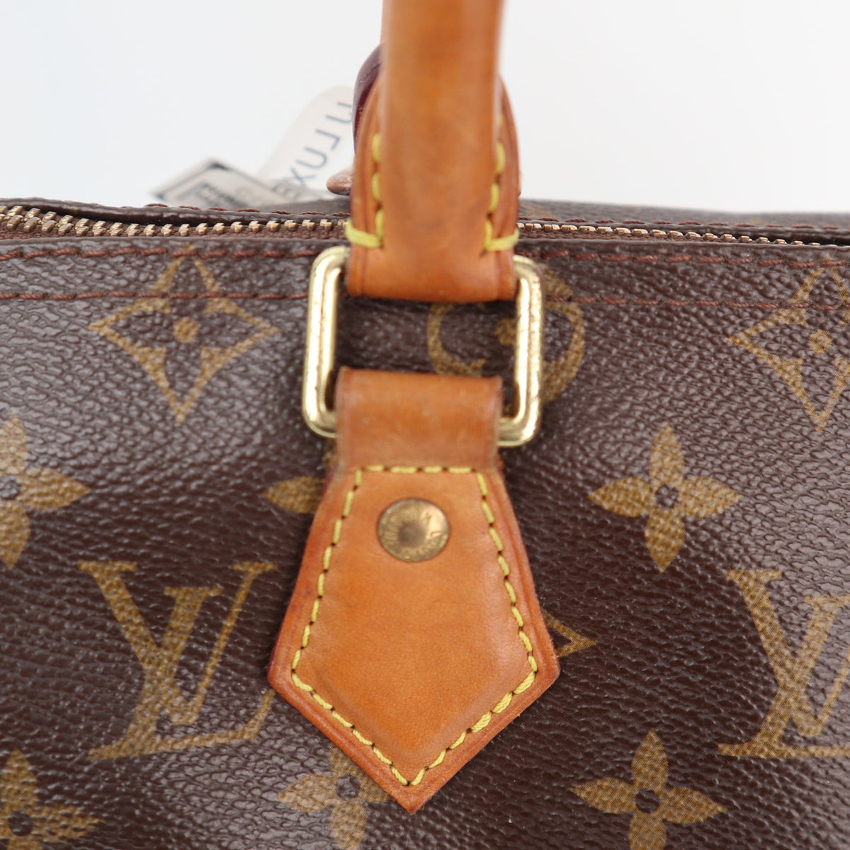 Louis Vuitton Monogram Canvas Speedy 25 Top Handle Bag C1588 | Pre-Owned Very Good Brown Monogram Canvas