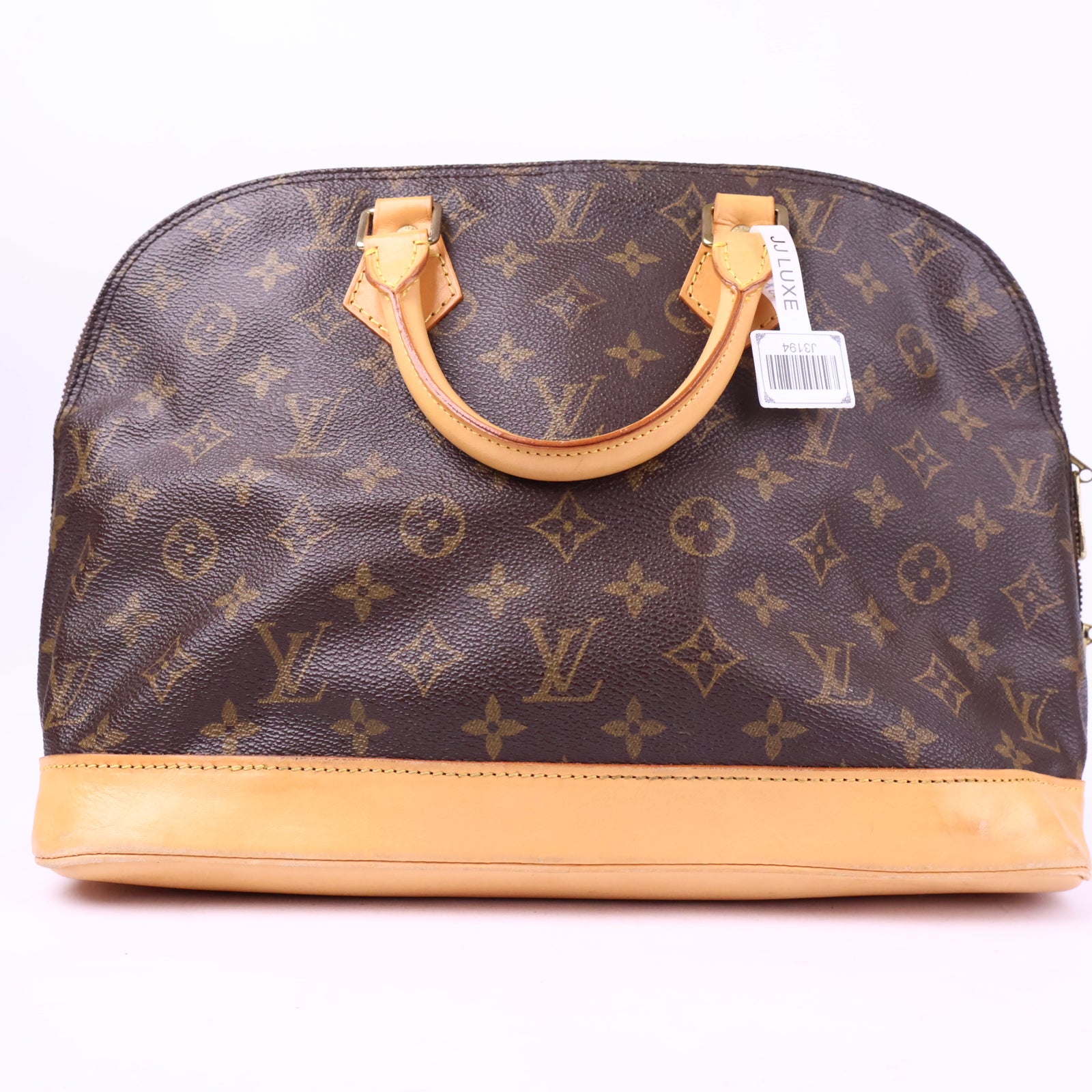 J3194 Louis Vuitton Top Handle Bag Monogram Alma PM | Pre-Owned Excellent Brown Monogram Canvas