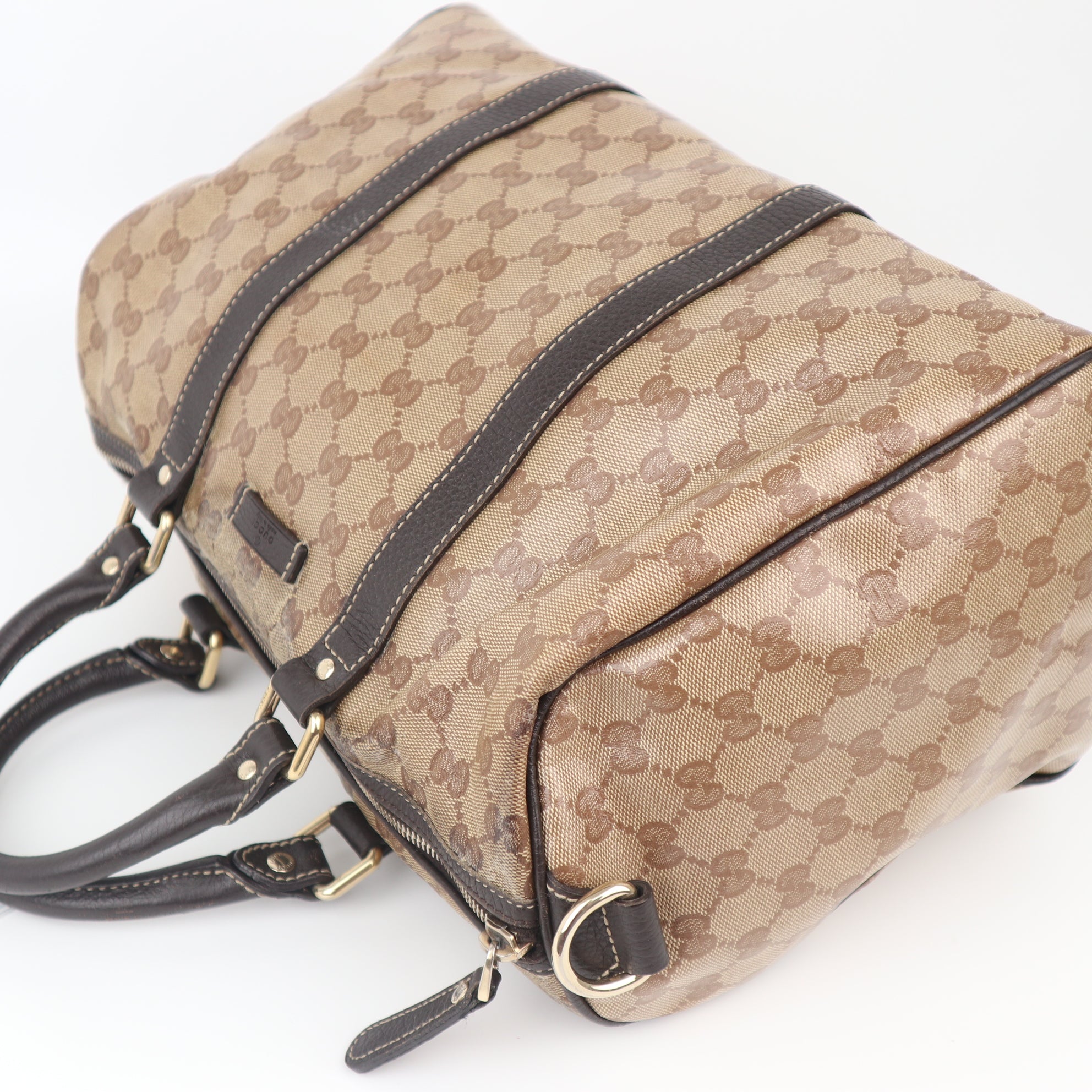 C1018 Gucci Medium GG Crystal Joy boston bag -Pre Owned