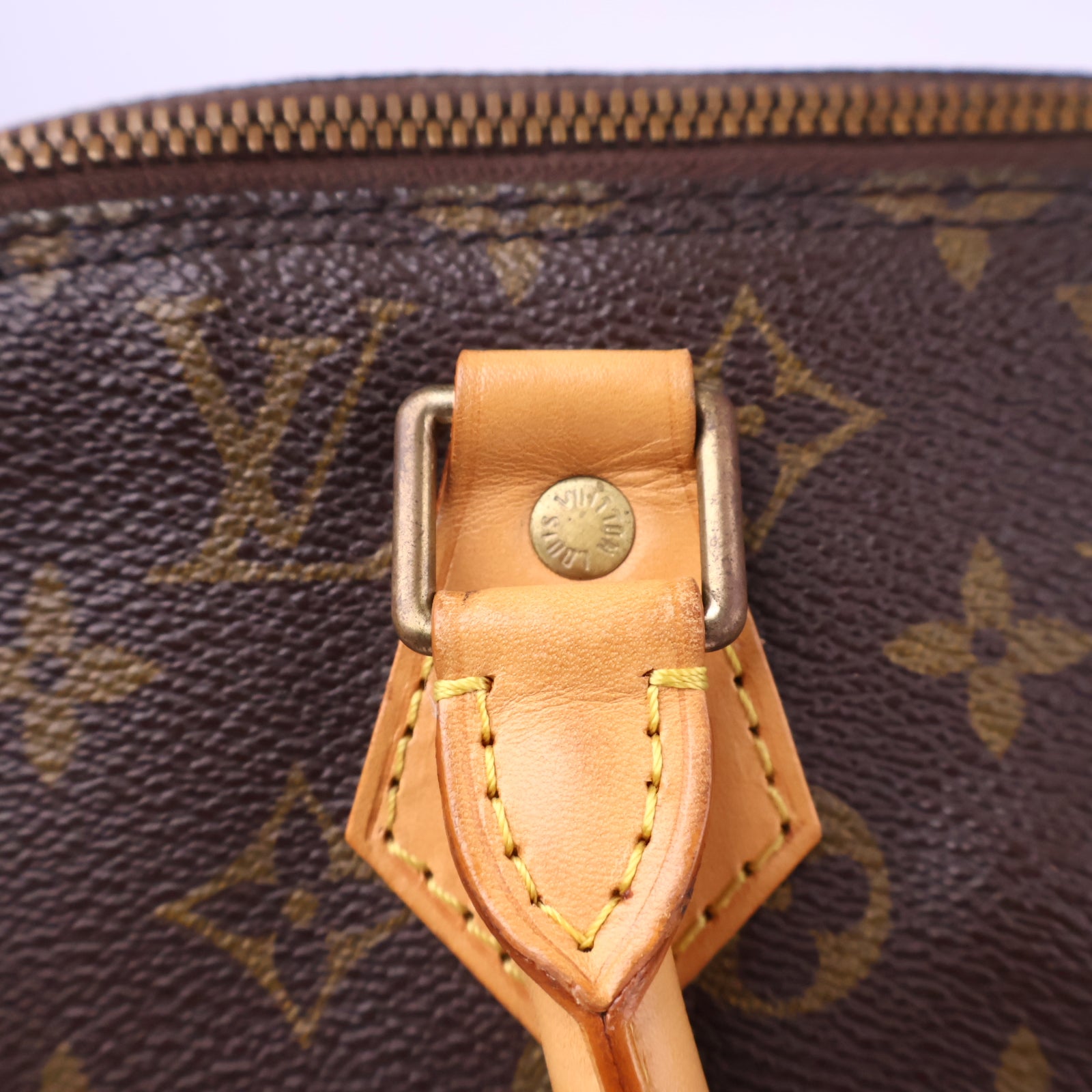 J3194 Louis Vuitton Top Handle Bag Monogram Alma PM | Pre-Owned Excellent Brown Monogram Canvas