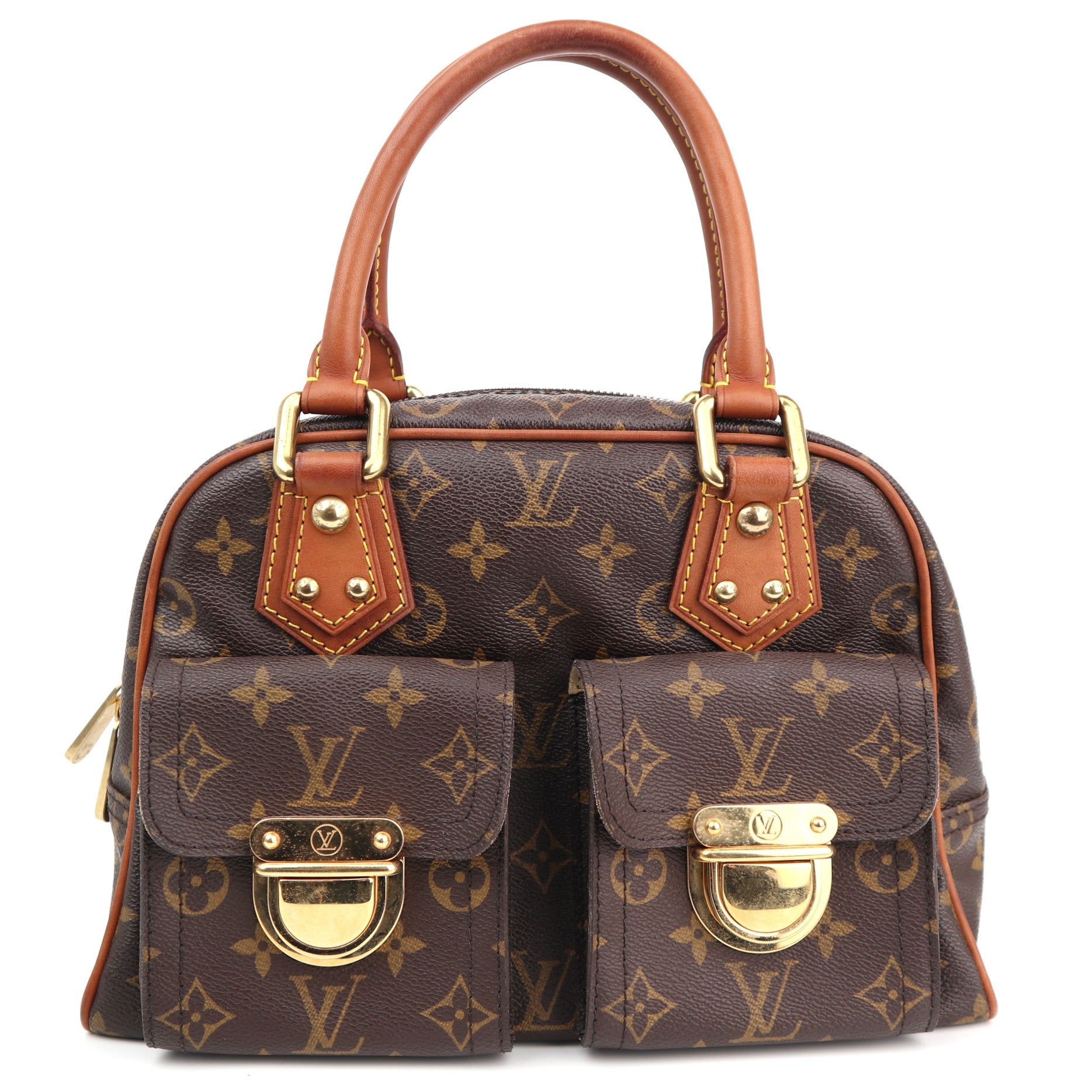 Louis Vuitton Monogram Manhattan PM Shoulder Bag J3016| Pre-Owned Very Good Brown Monogram Canvas